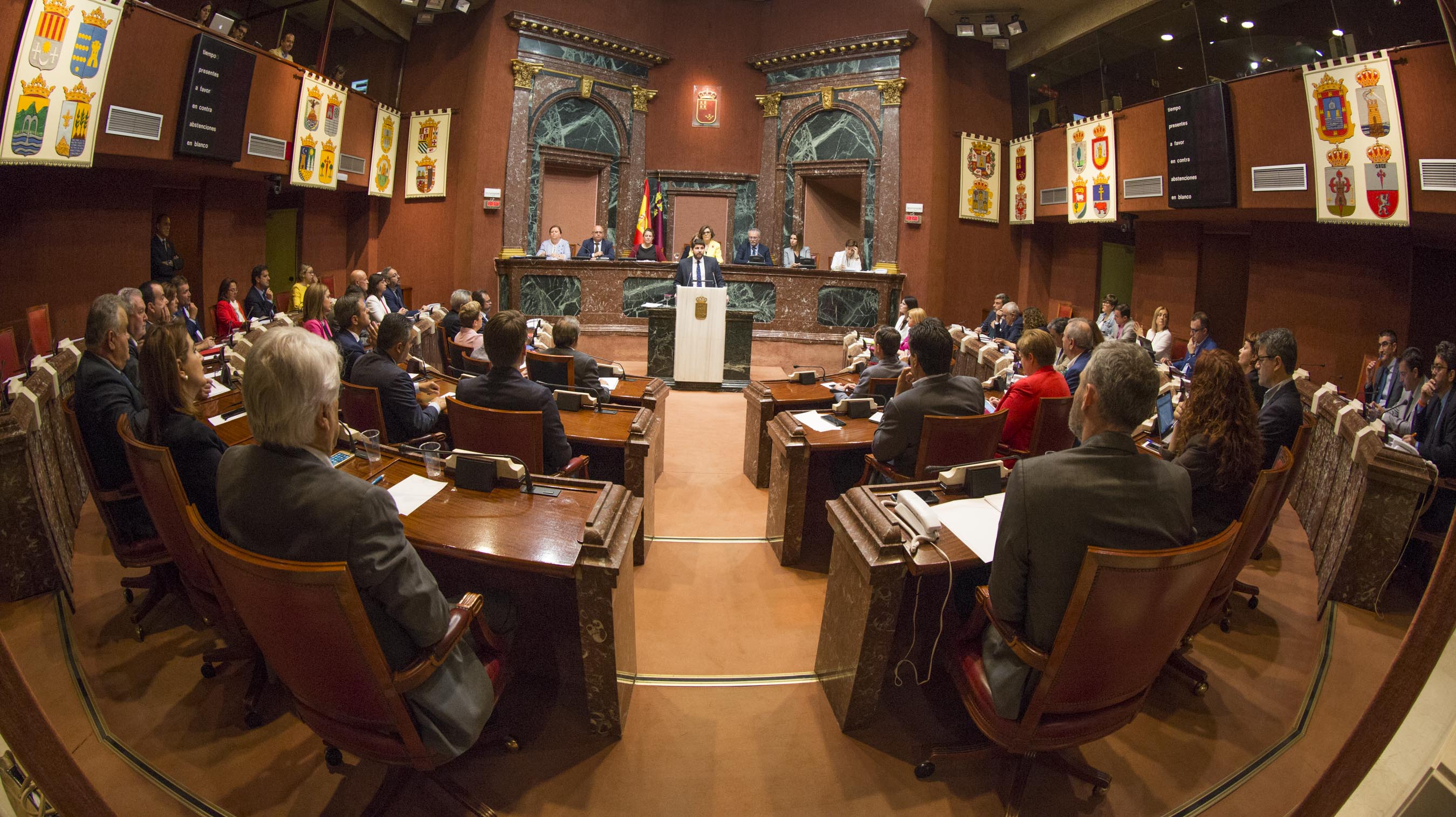 El jueves 20 de septiembre se celebrará una nueva sesión de control al presidente del Consejo de Gobierno, Fernando López Miras