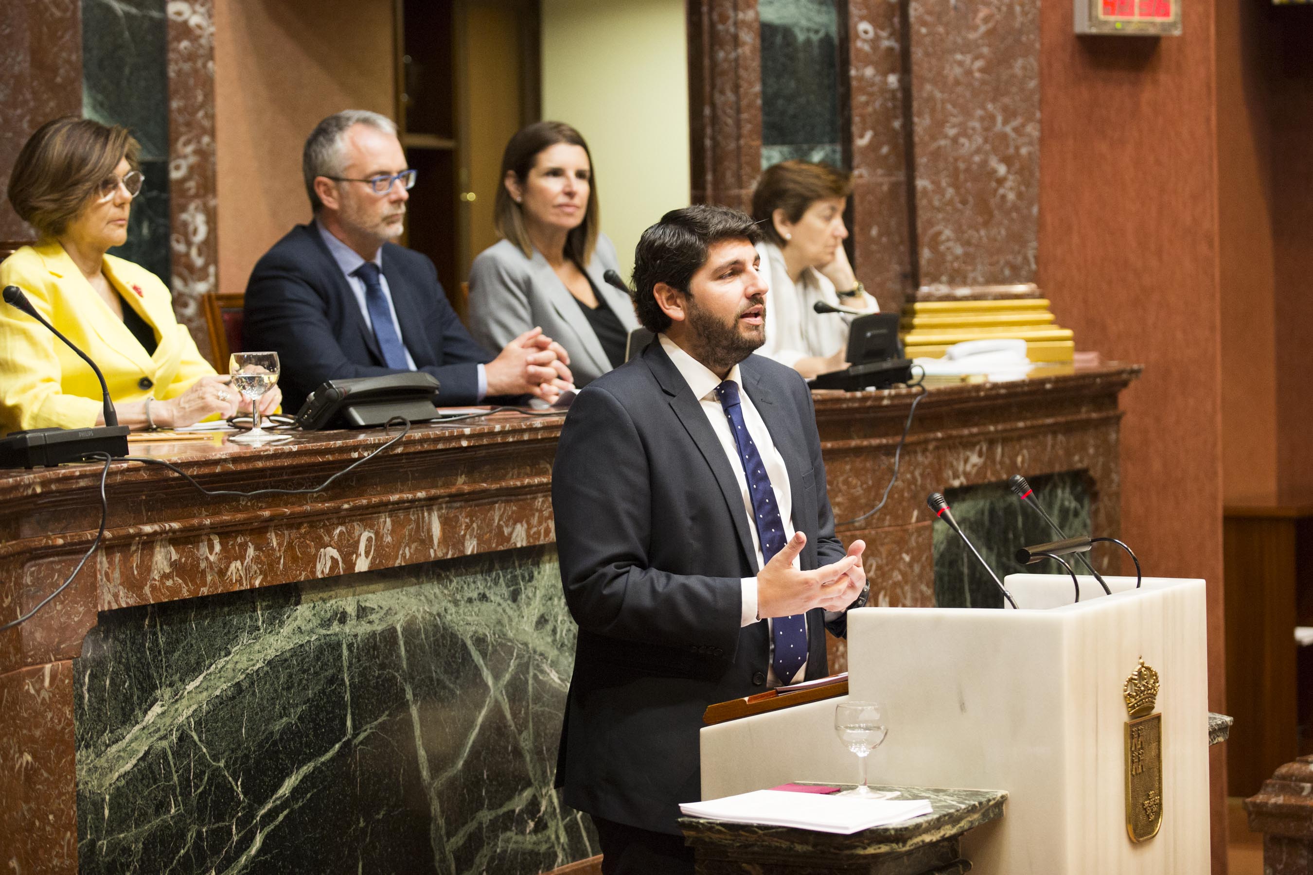 Intervención del presidente del Consejo de Gobierno, Fernando López Miras, en el Debate sobre el Estado de la Región
