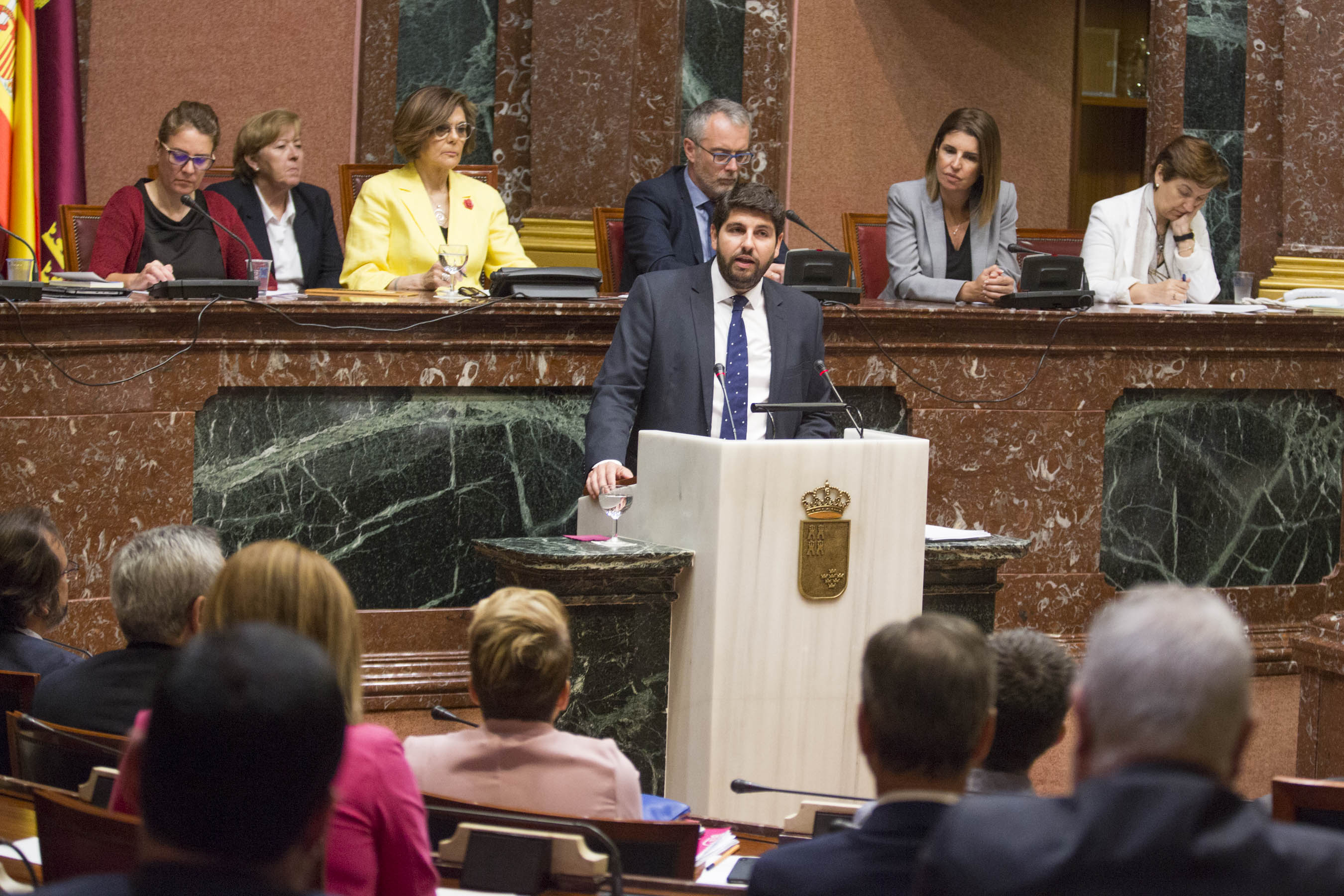 Intervención del presidente del Consejo de Gobierno, Fernando López Miras, en el Debate sobre el Estado de la Región