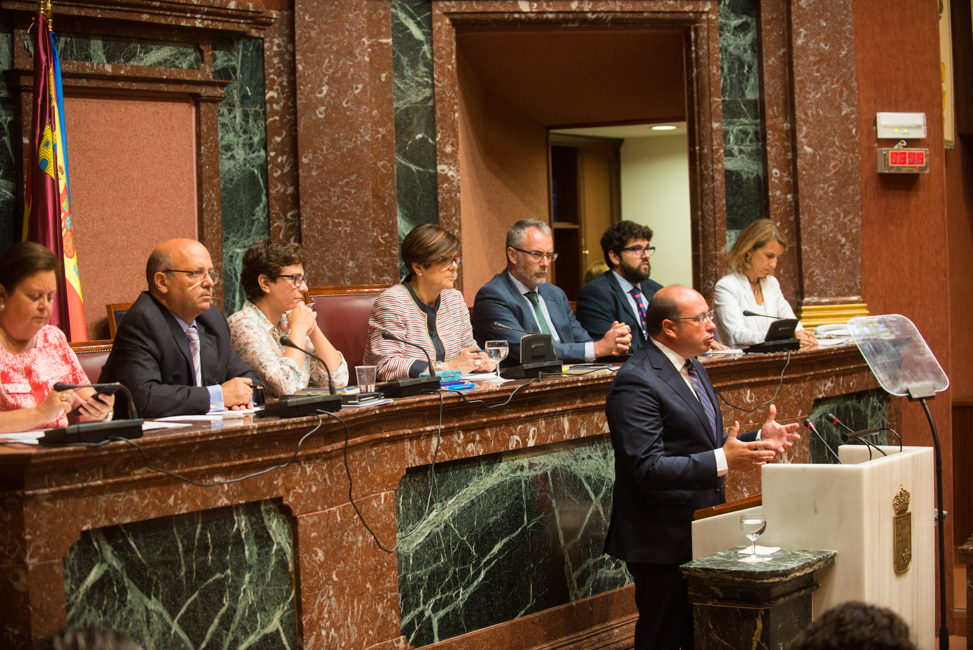 Debate sobre el Estado de la Región