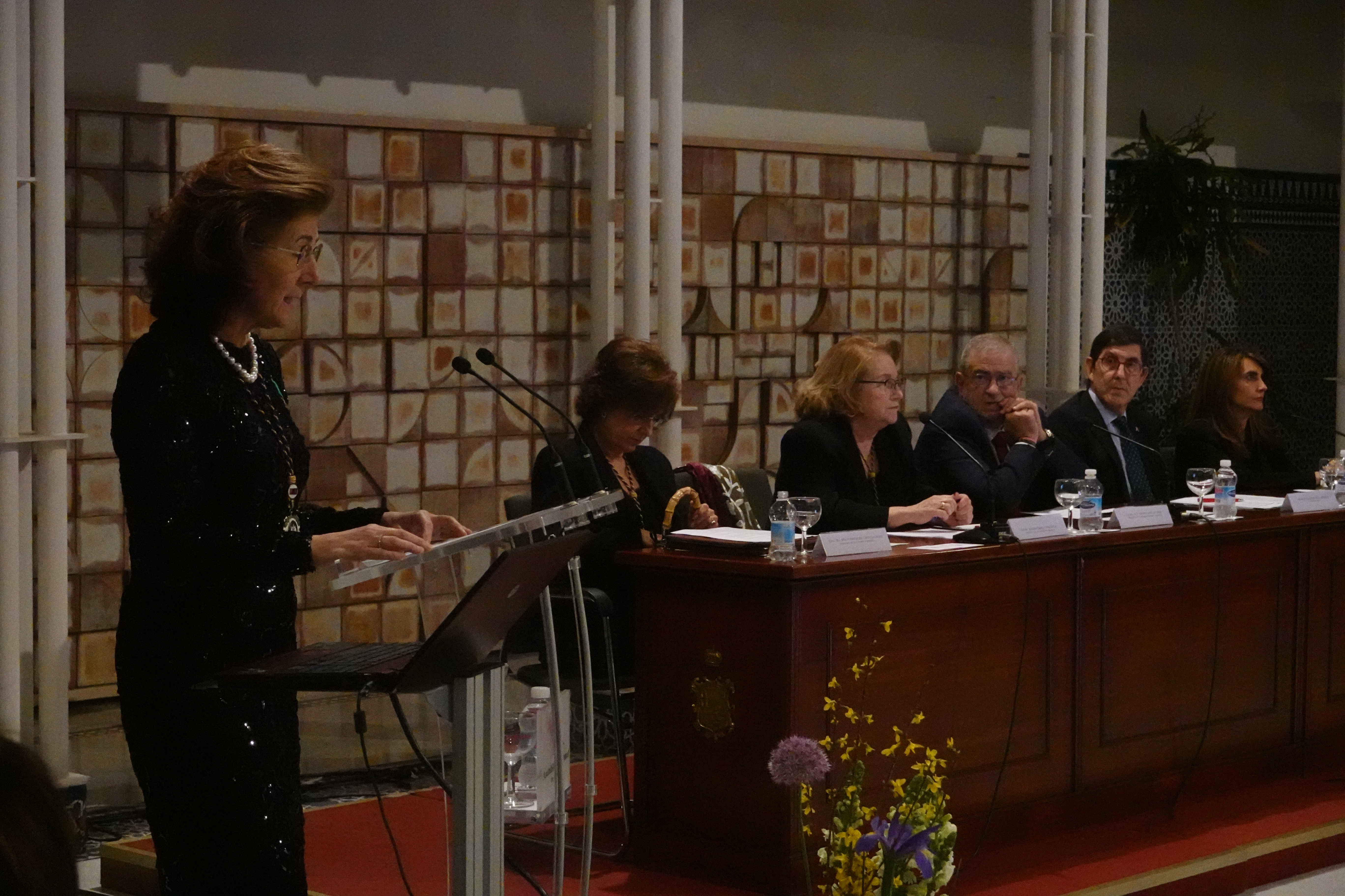 Stella Moreno Grau ha sido la encargada de impartir la lección inaugural