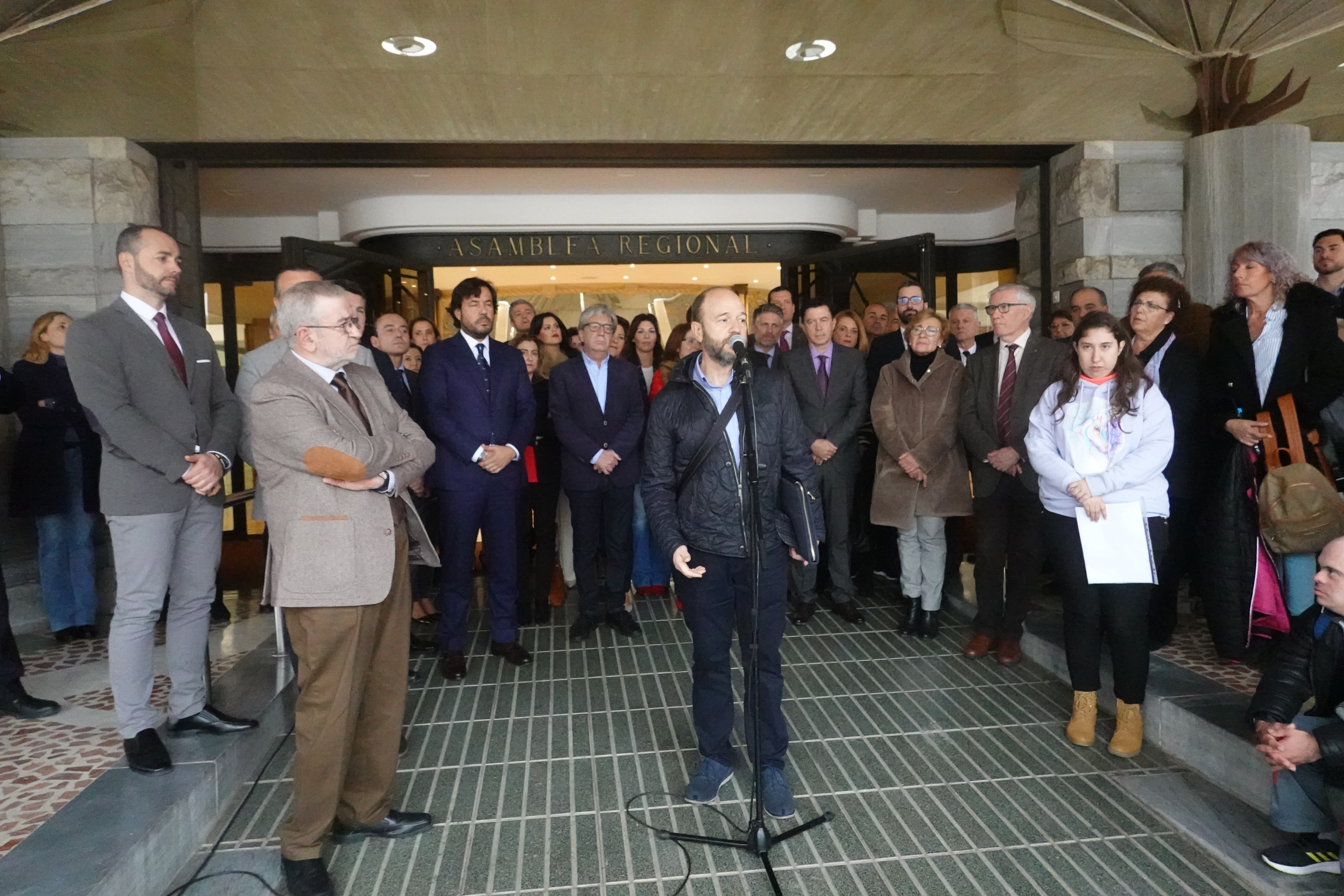 El presidente de ASPERMUR, Juan Francisco Martínez, ha reivindicado el reconocimiento del Asperger como discapacidad psicosocial
