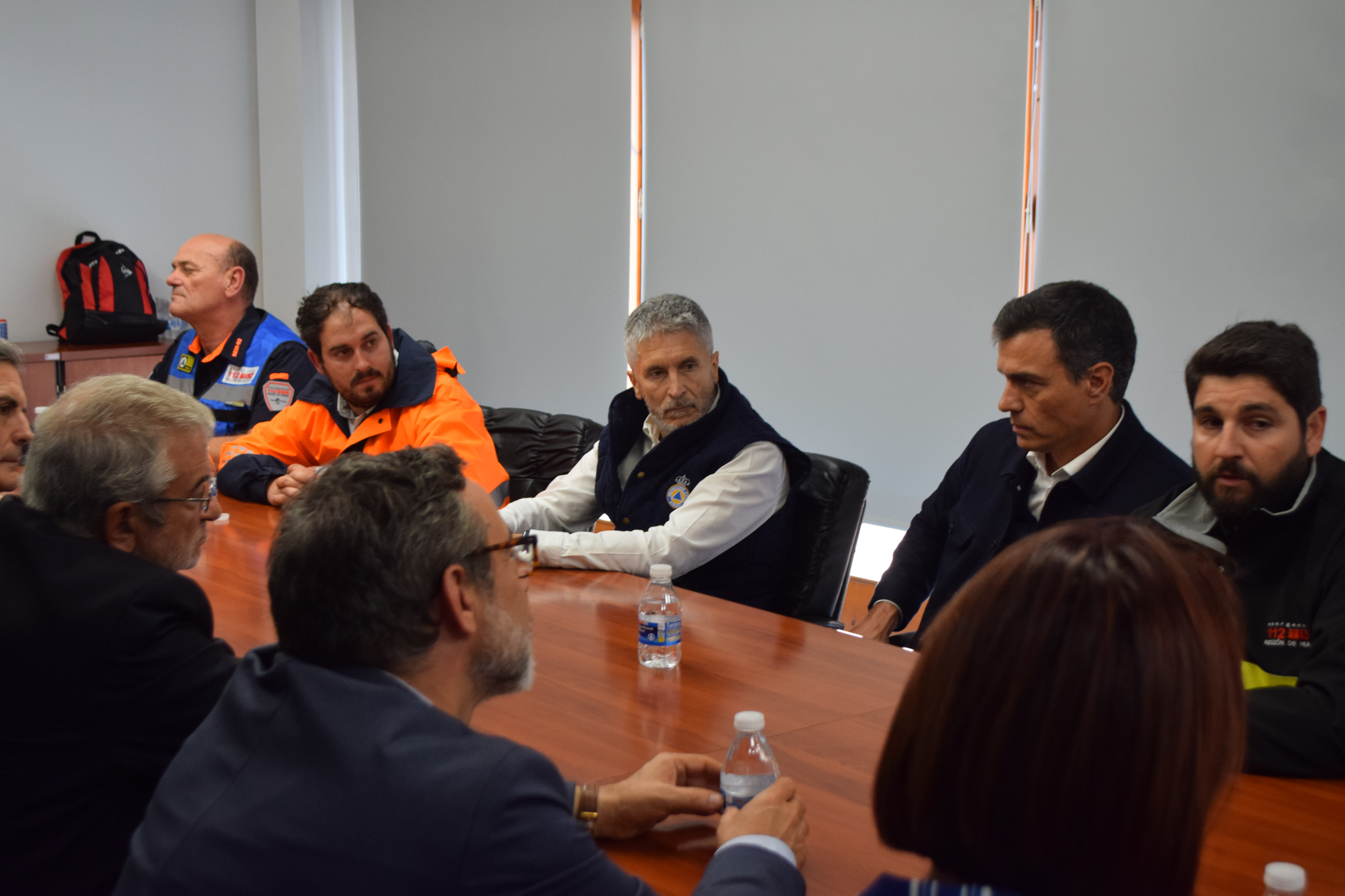 Un momento de la reunión que ha tenido lugar en Los Alcázares