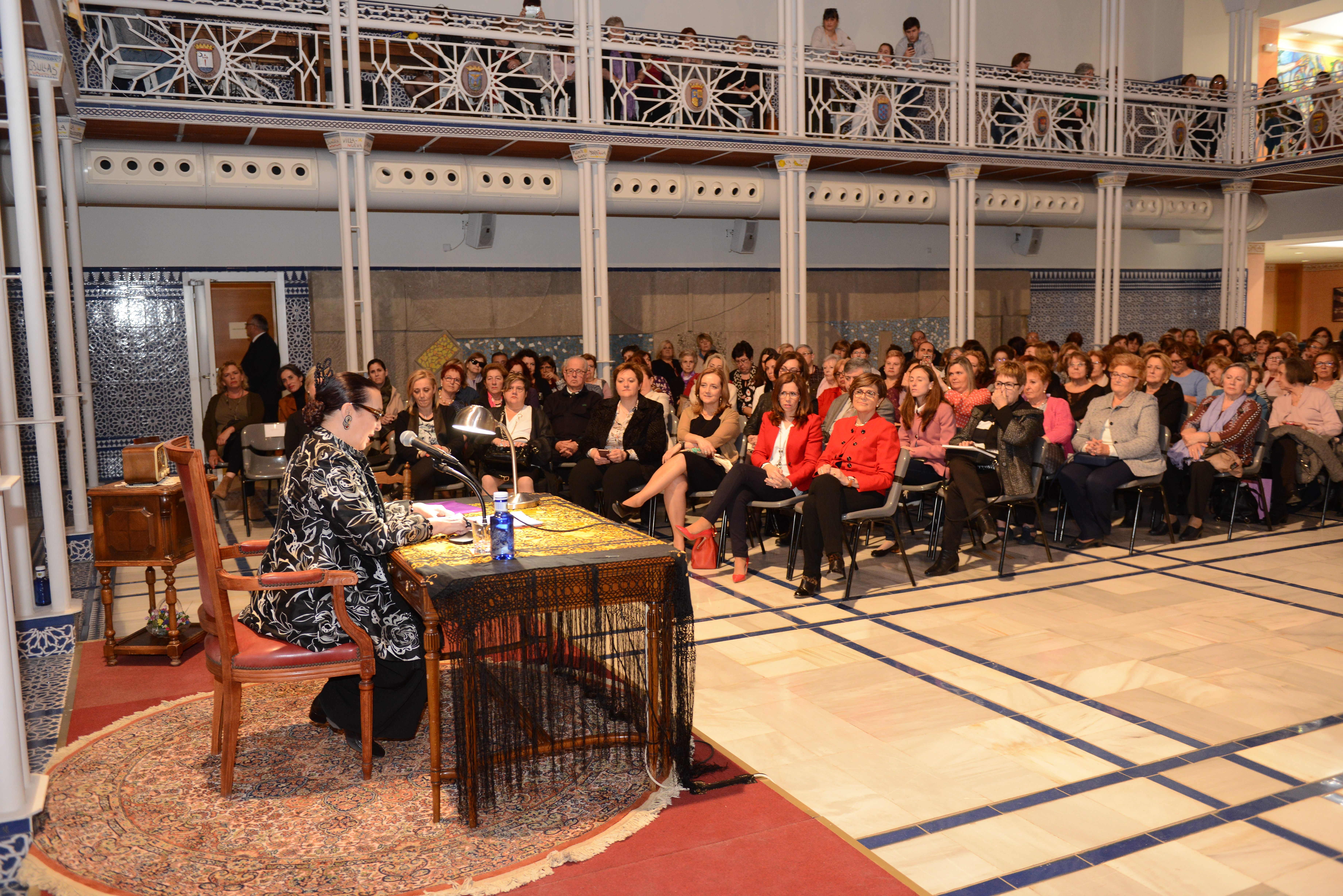 La Asamblea Regional ha celebrado con Martirio el Día Internacional de la Mujer