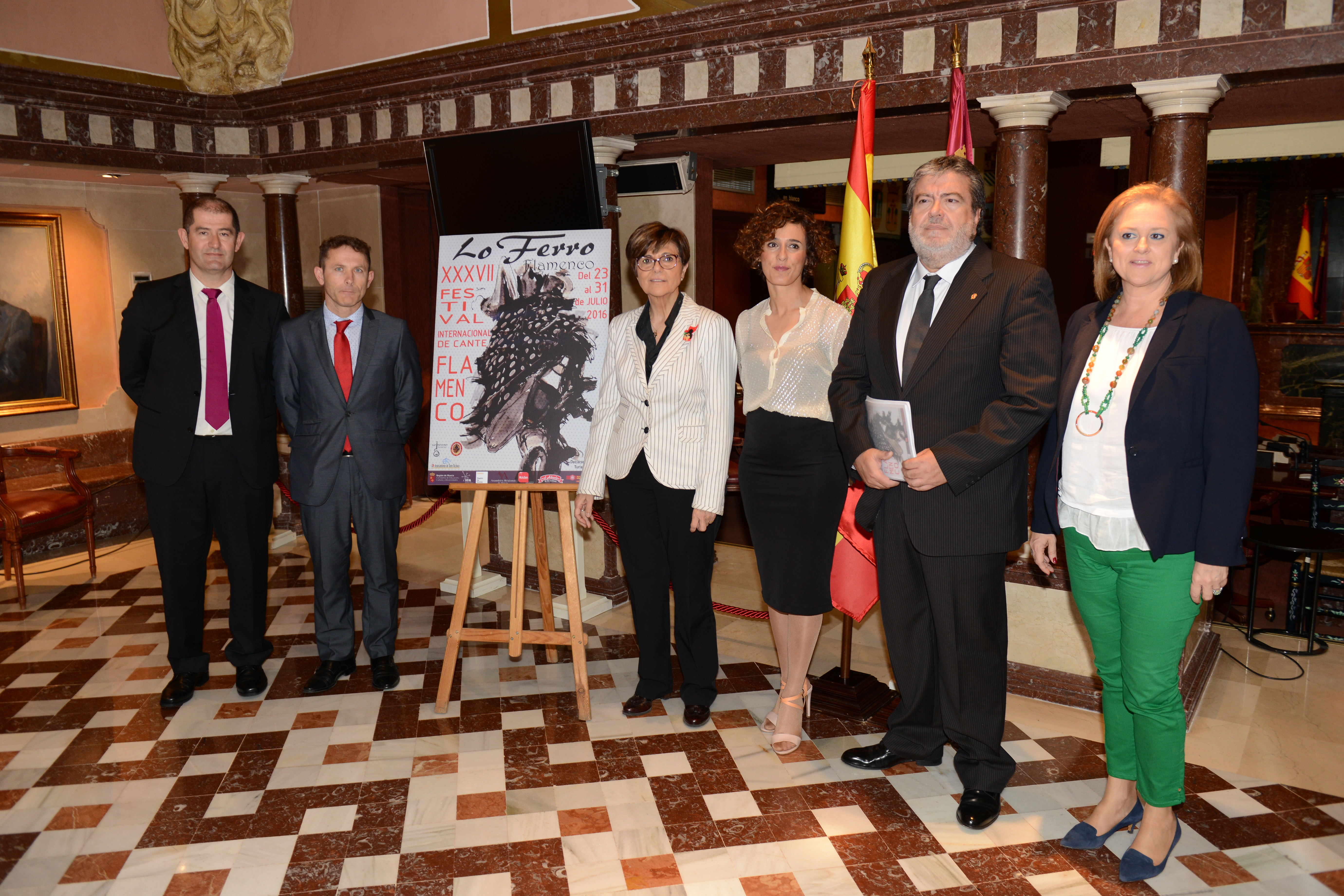 Presentación del XXXVII Festival Internacional de Cante Flamenco Lo Ferro