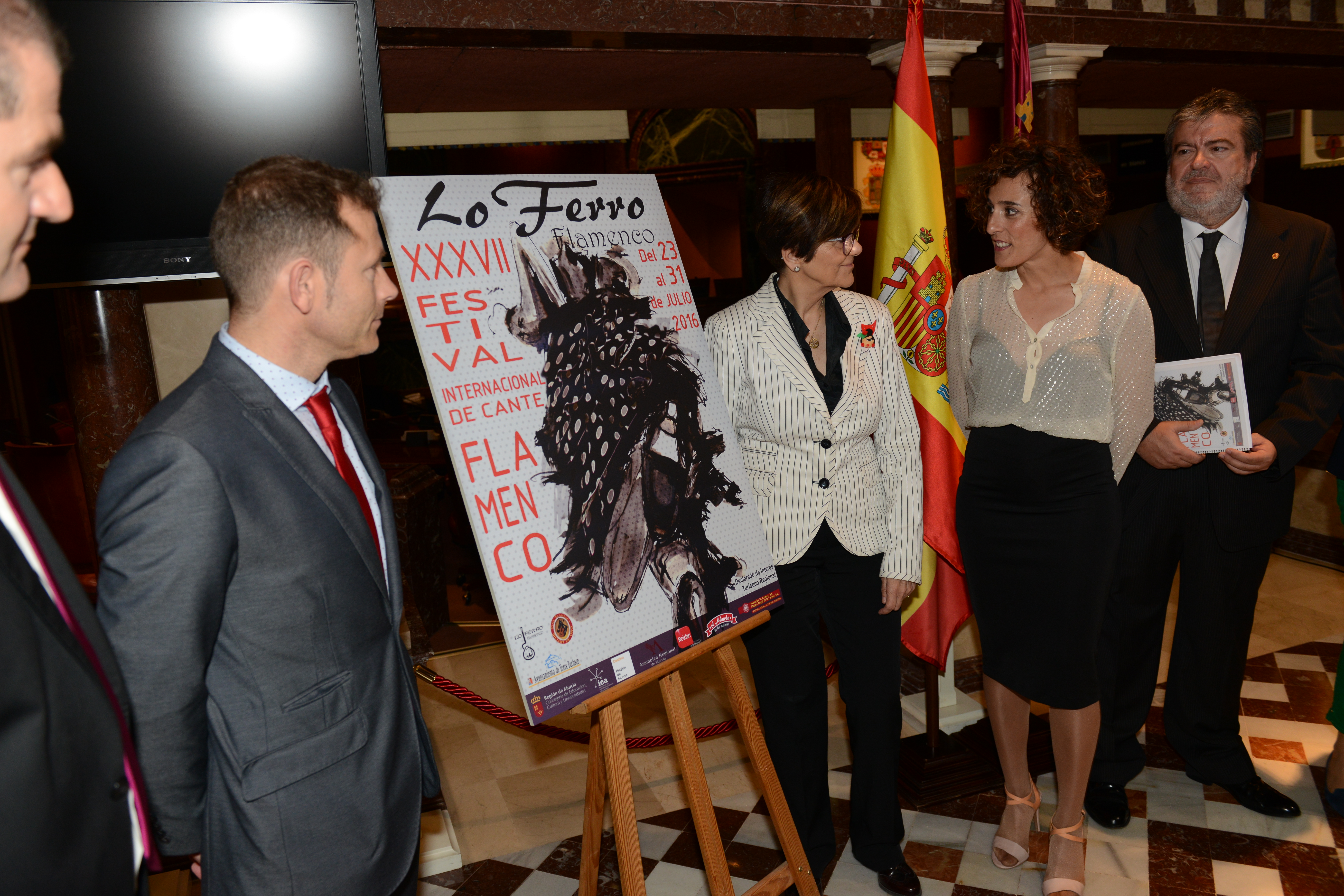 Presentación del XXXVII Festival Internacional de Cante Flamenco Lo Ferro