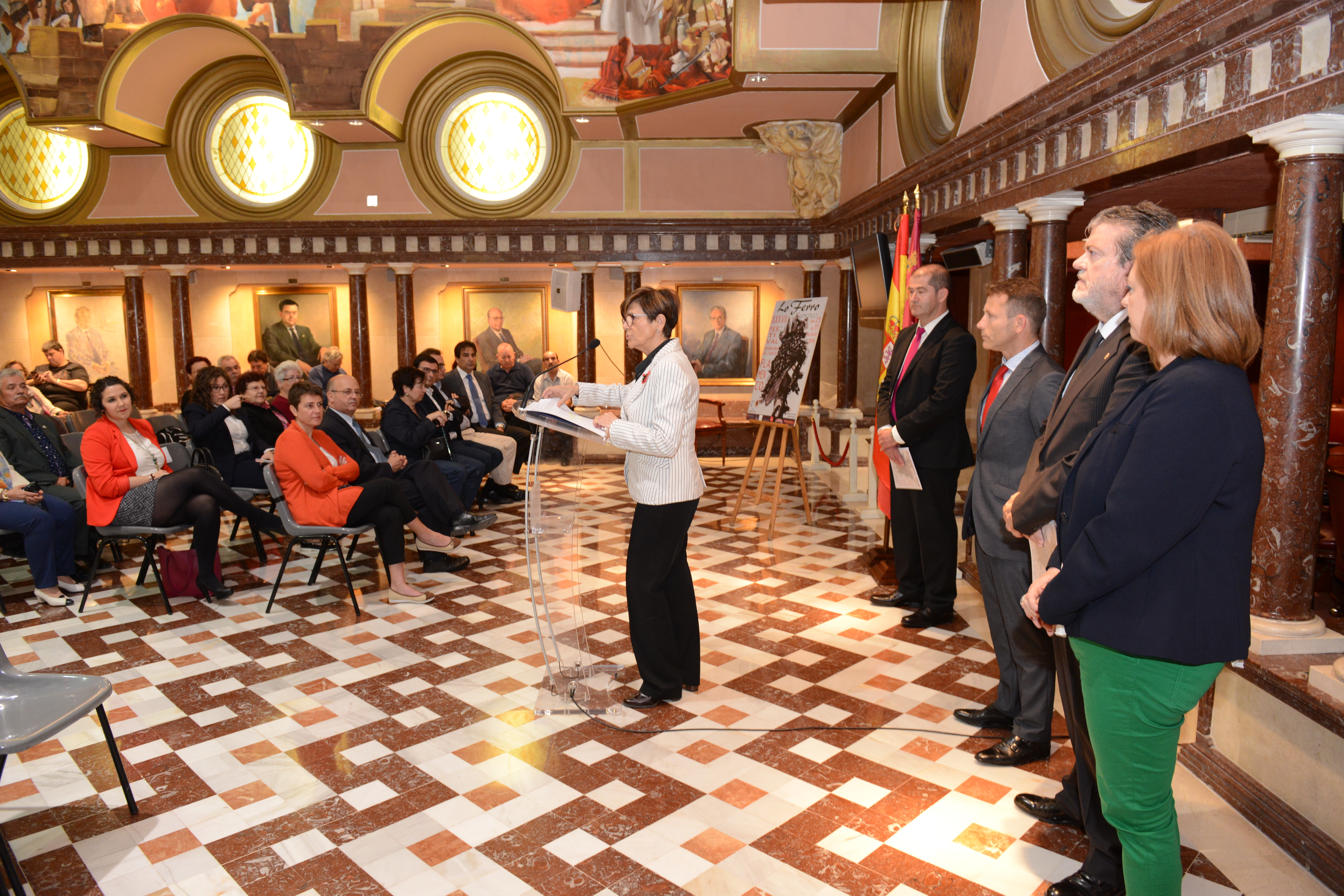 Presentación del XXXVII Festival Internacional de Cante Flamenco Lo Ferro