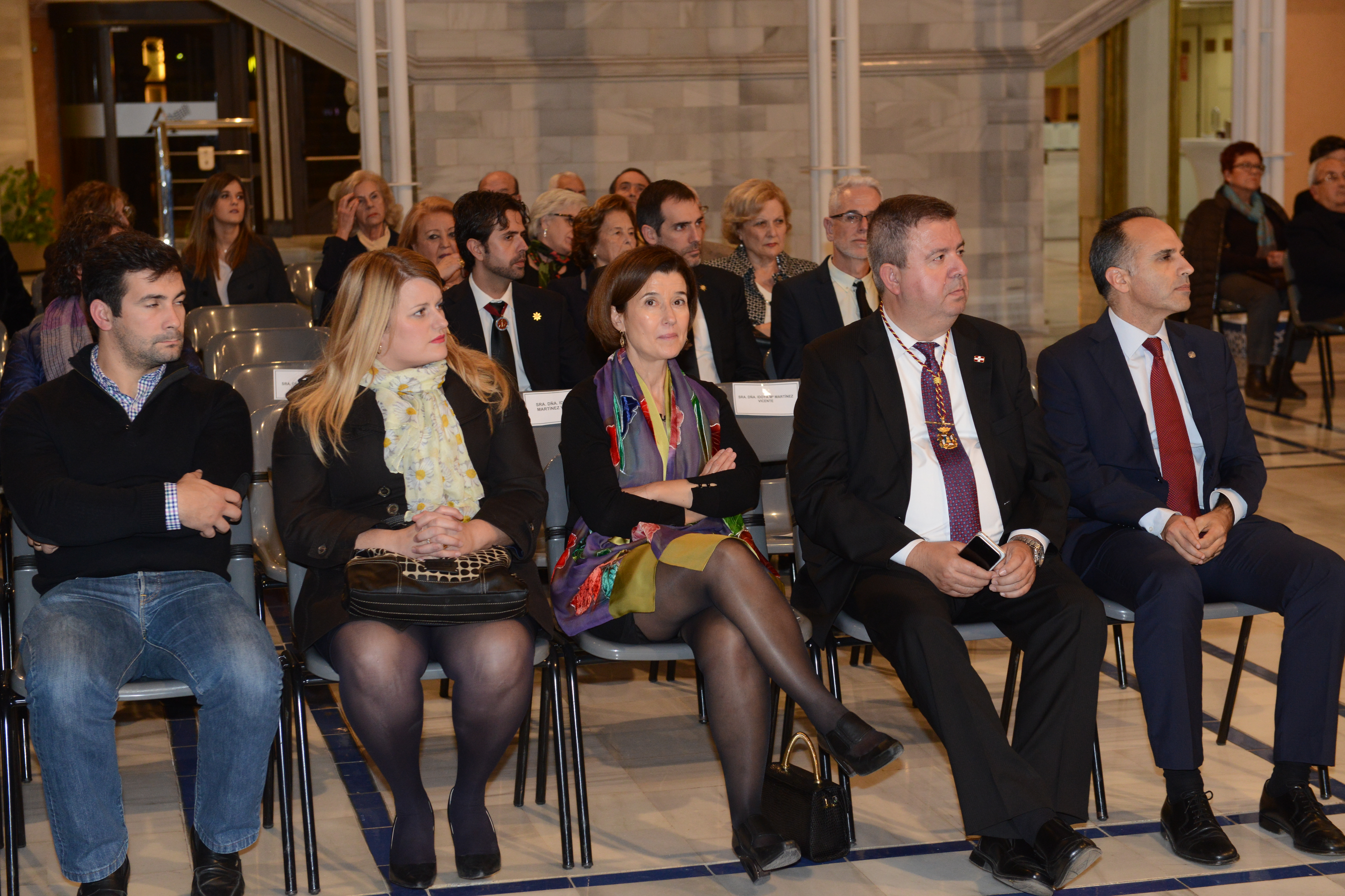 Rosa Peñalver ha presidido el acto de apertura del nuevo curso de la Academia de Farmacia