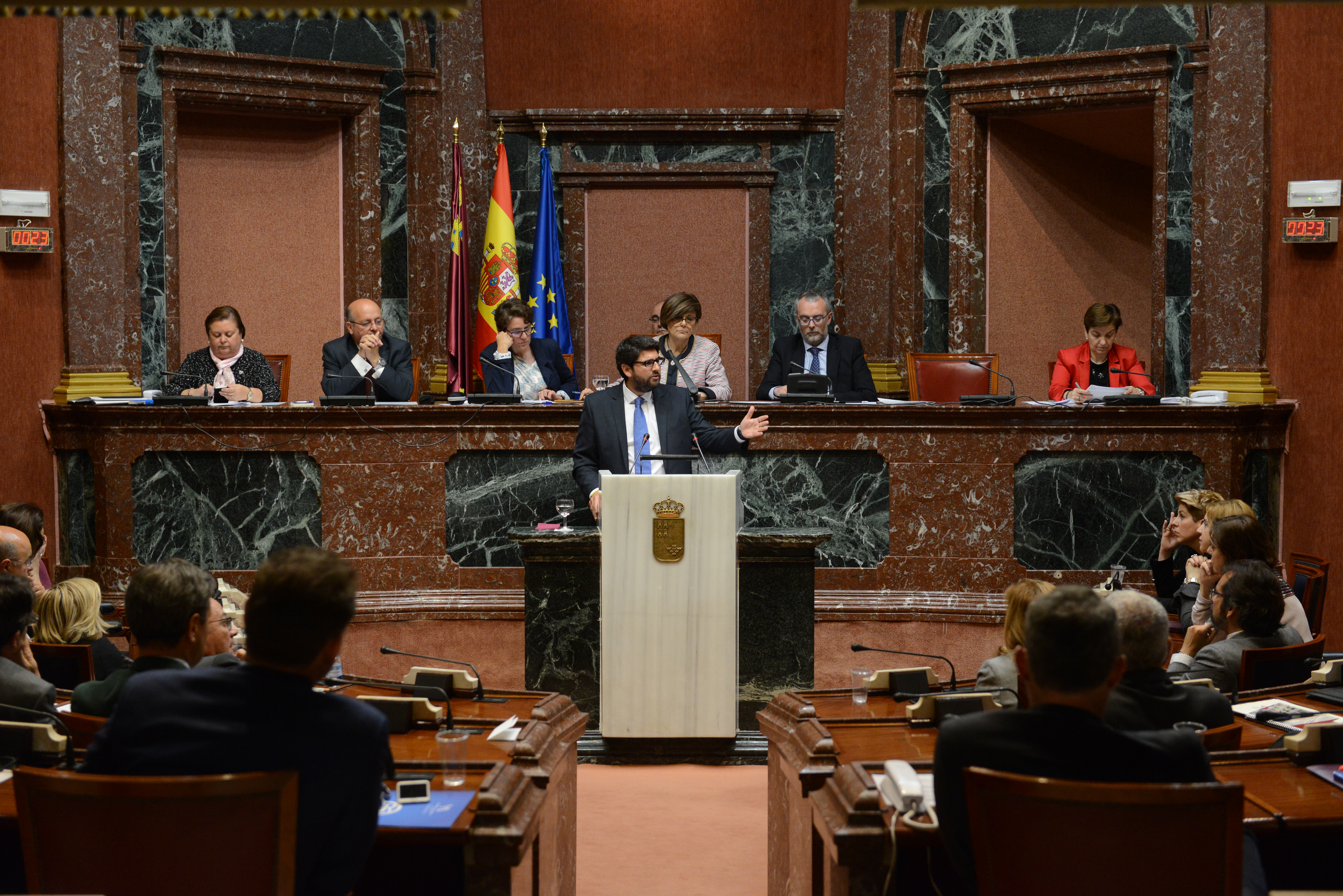 Debate de investidura de Fernando López Miras