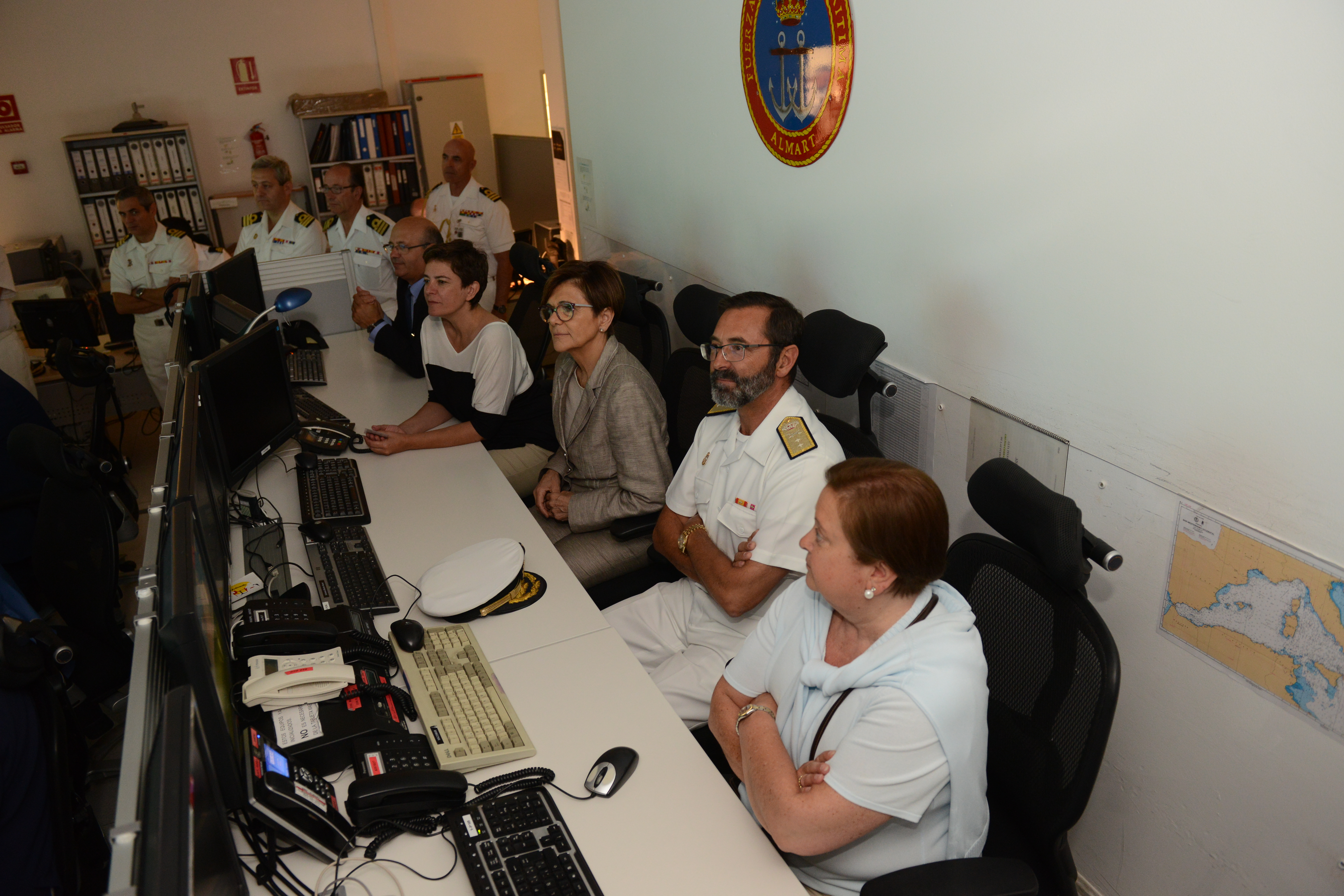 Diputados regionales visitan dependencias de las Fuerzas Armadas en Cartagena