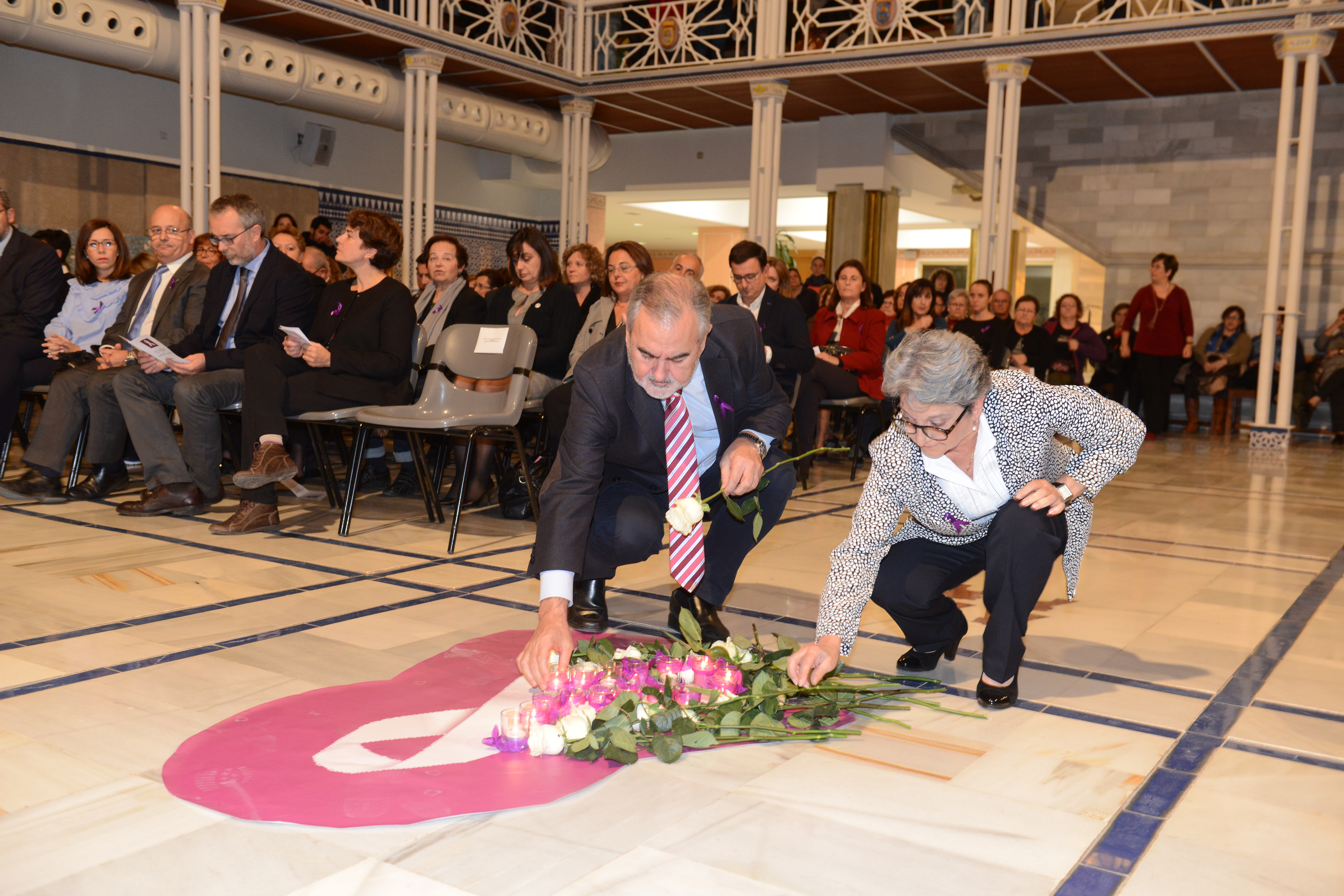 Acto homenaje a las víctimas de violencia de género