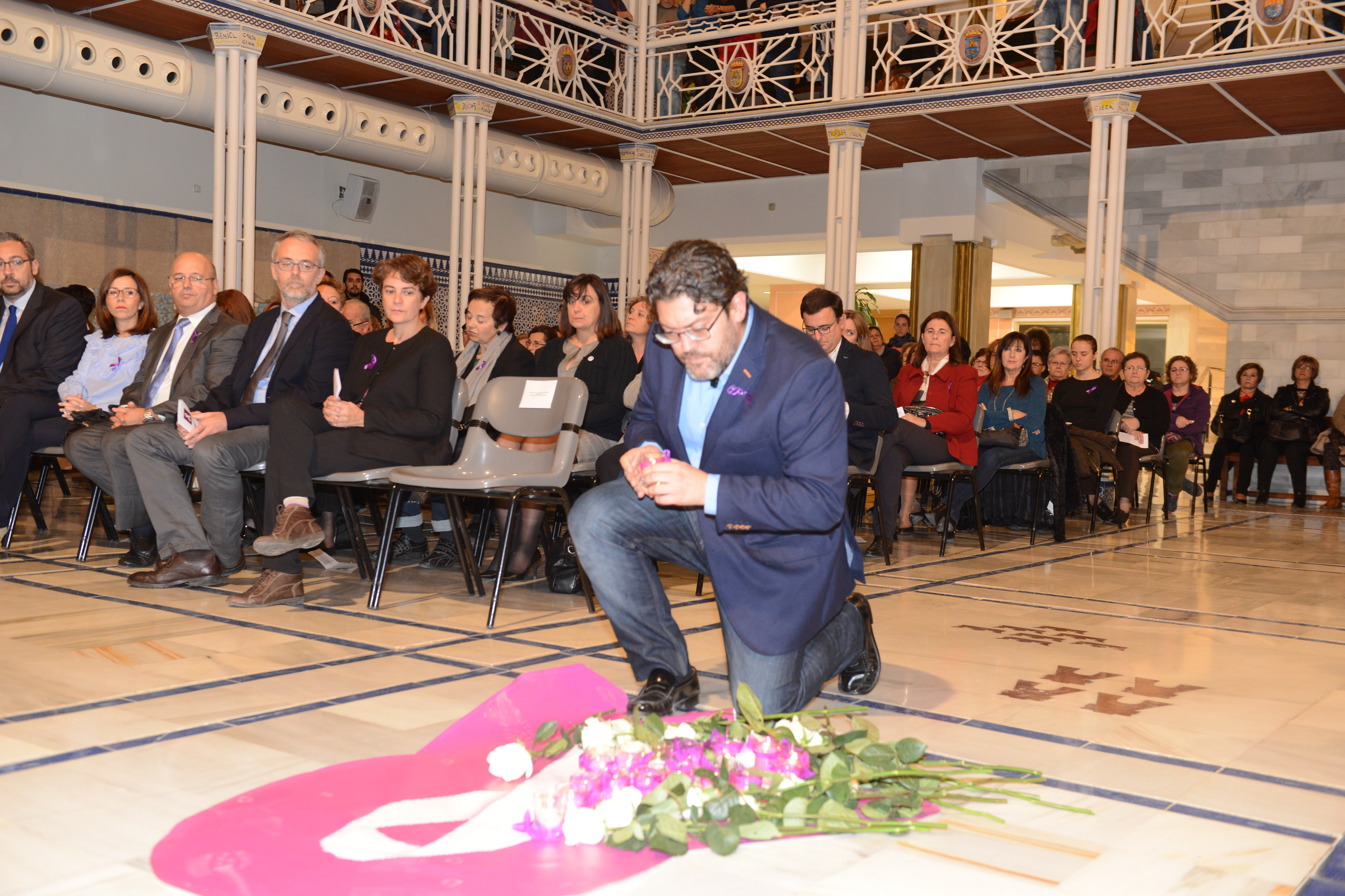 Acto homenaje a las víctimas de violencia de género