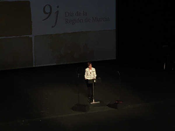 Rosa Peñalver durante su intervención
