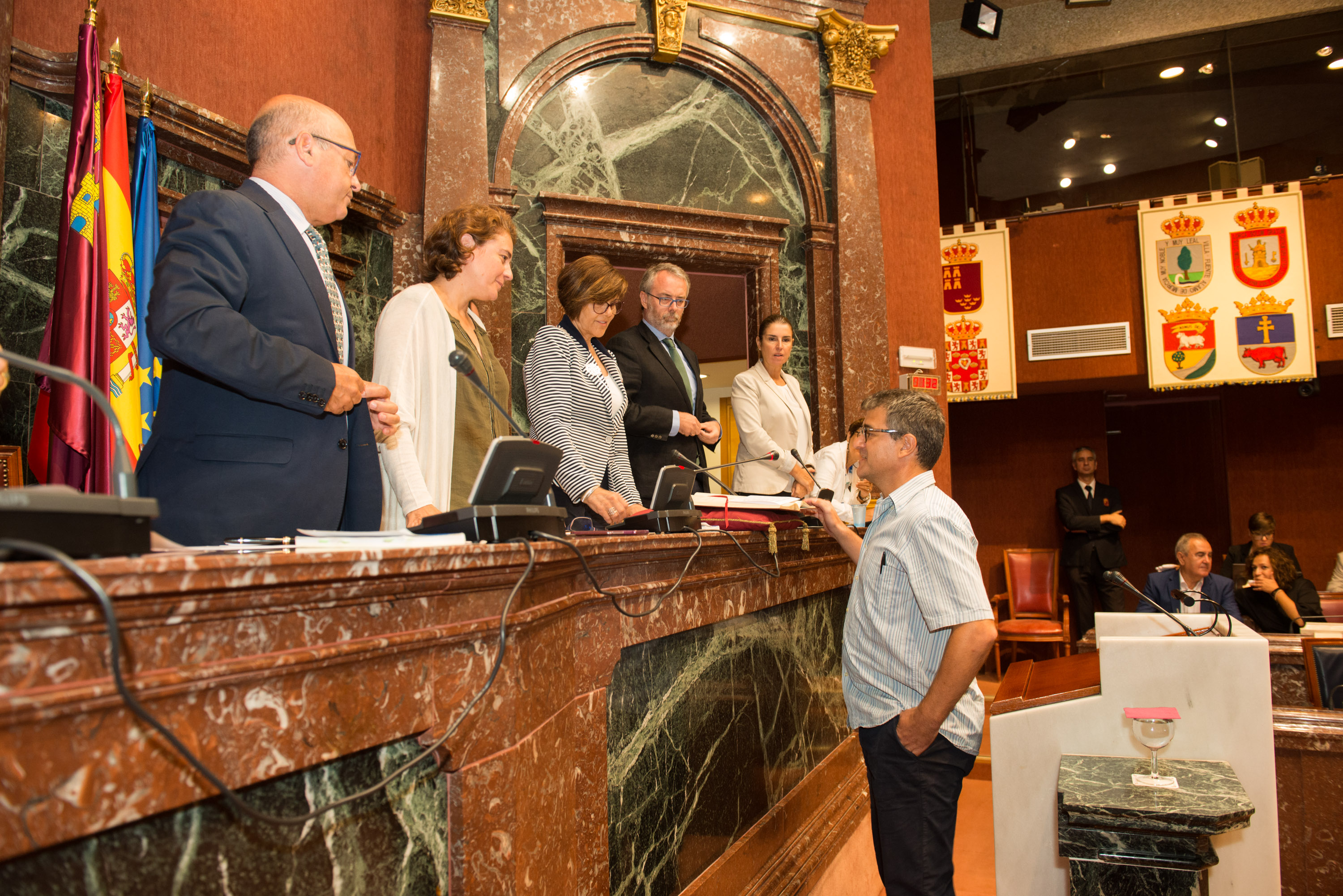 Miguel García Quesada toma posesión de su escaño como diputado regional por el Grupo Parlamentario Podemos