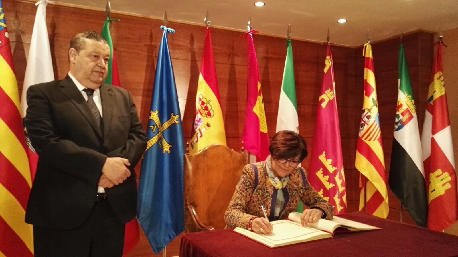 Rosa Peñalver ha participado en la reunión de la Conferencia de Presidentes de Parlamentos Autonómicos, COPREPA
