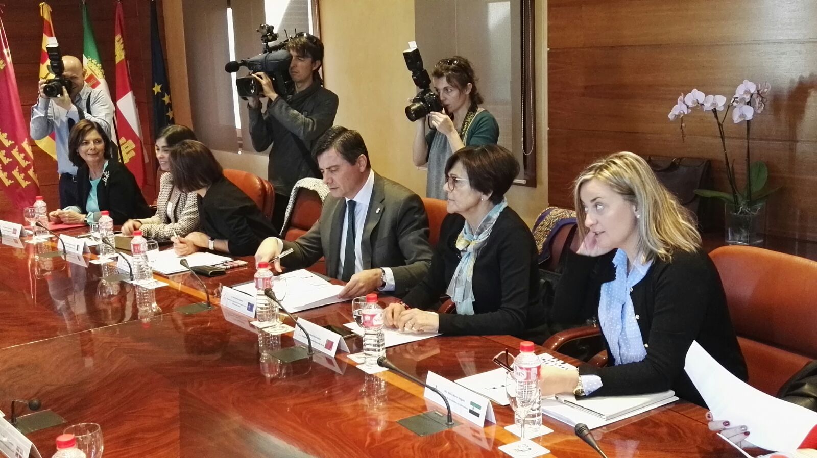 Rosa Peñalver ha participado en la reunión de la Conferencia de Presidentes de Parlamentos Autonómicos, COPREPA