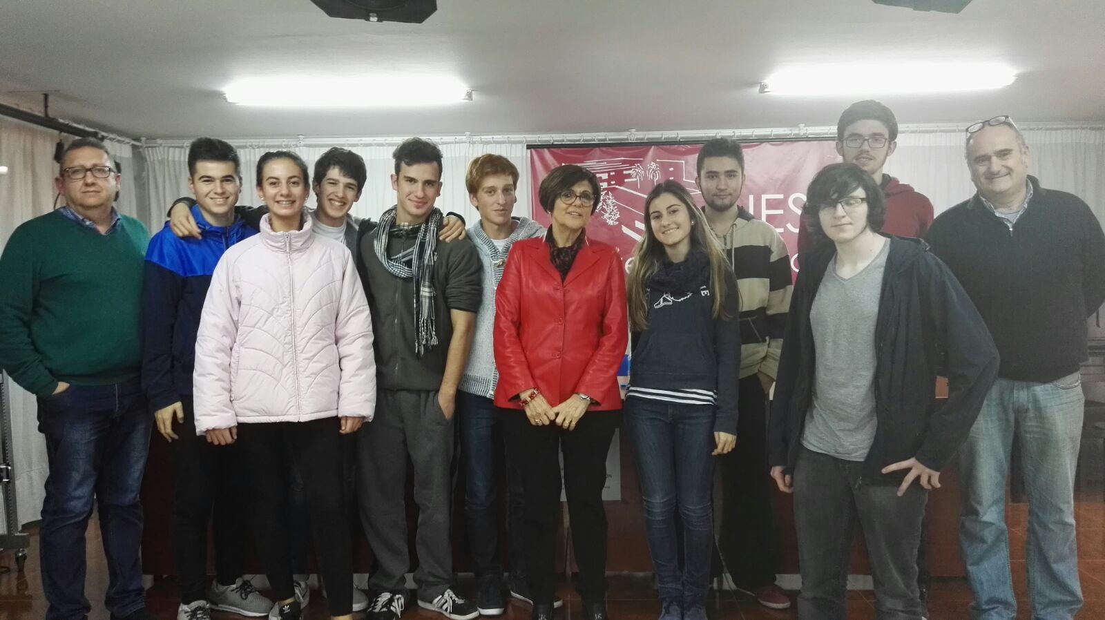 Charla coloquio con motivo del Día de la Constitución en el IES Saavedra Fajardo