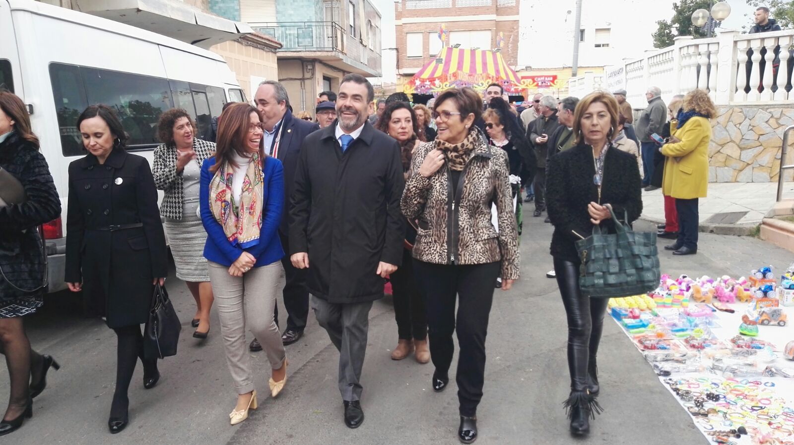 La presidenta de la Asamblea Regional, Rosa Peñalver, ha asistido a la celebración de San Antonio Abad
