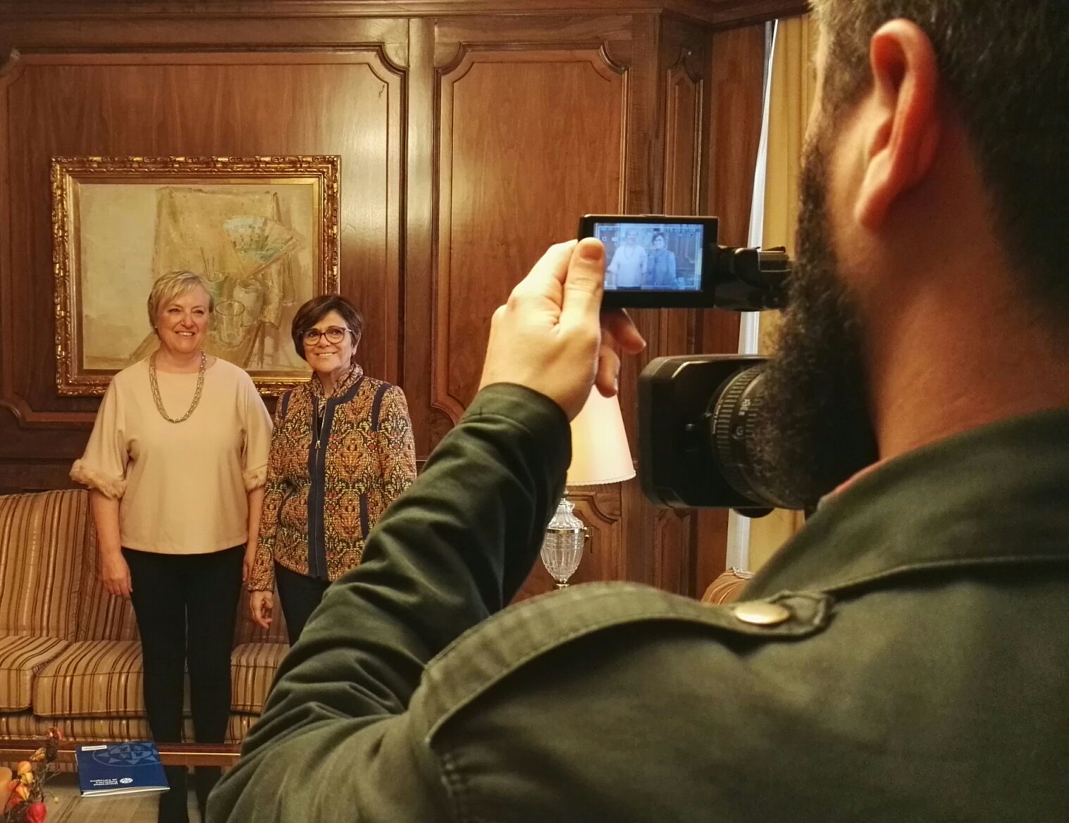 Rosa Peñalver ha recibido a la directora de Igualdad de la UPCT, María José Lucas