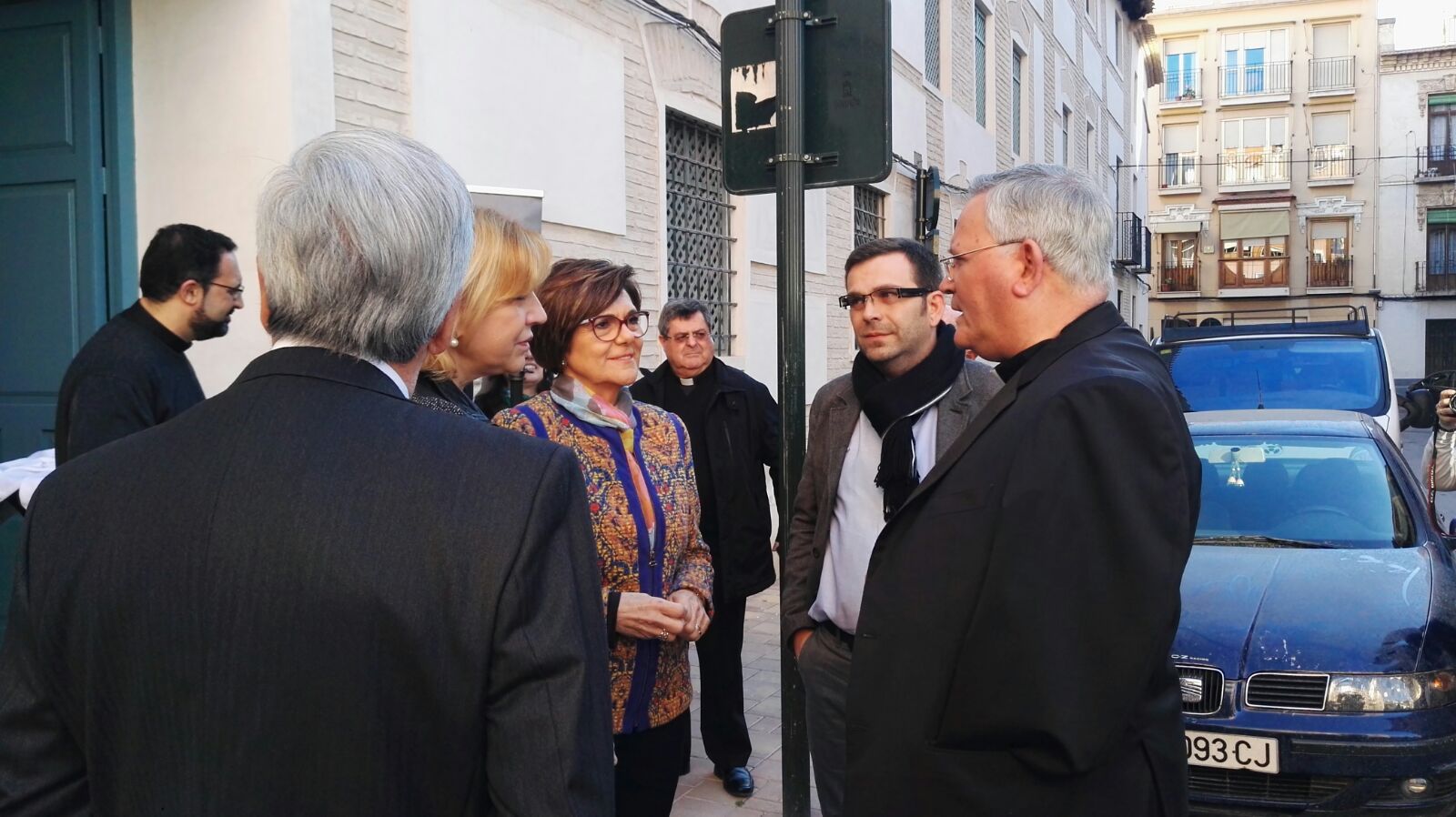 Rosa Peñalver ha asistido a la inauguración de la Escuela de Hostelería eh! de Cáritas