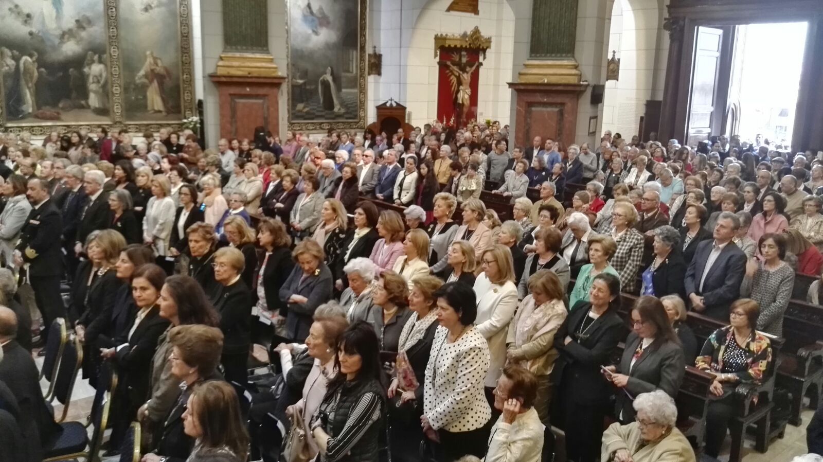 Misa solemne en honor a la Patrona de Cartagena, la Virgen de la Caridad
