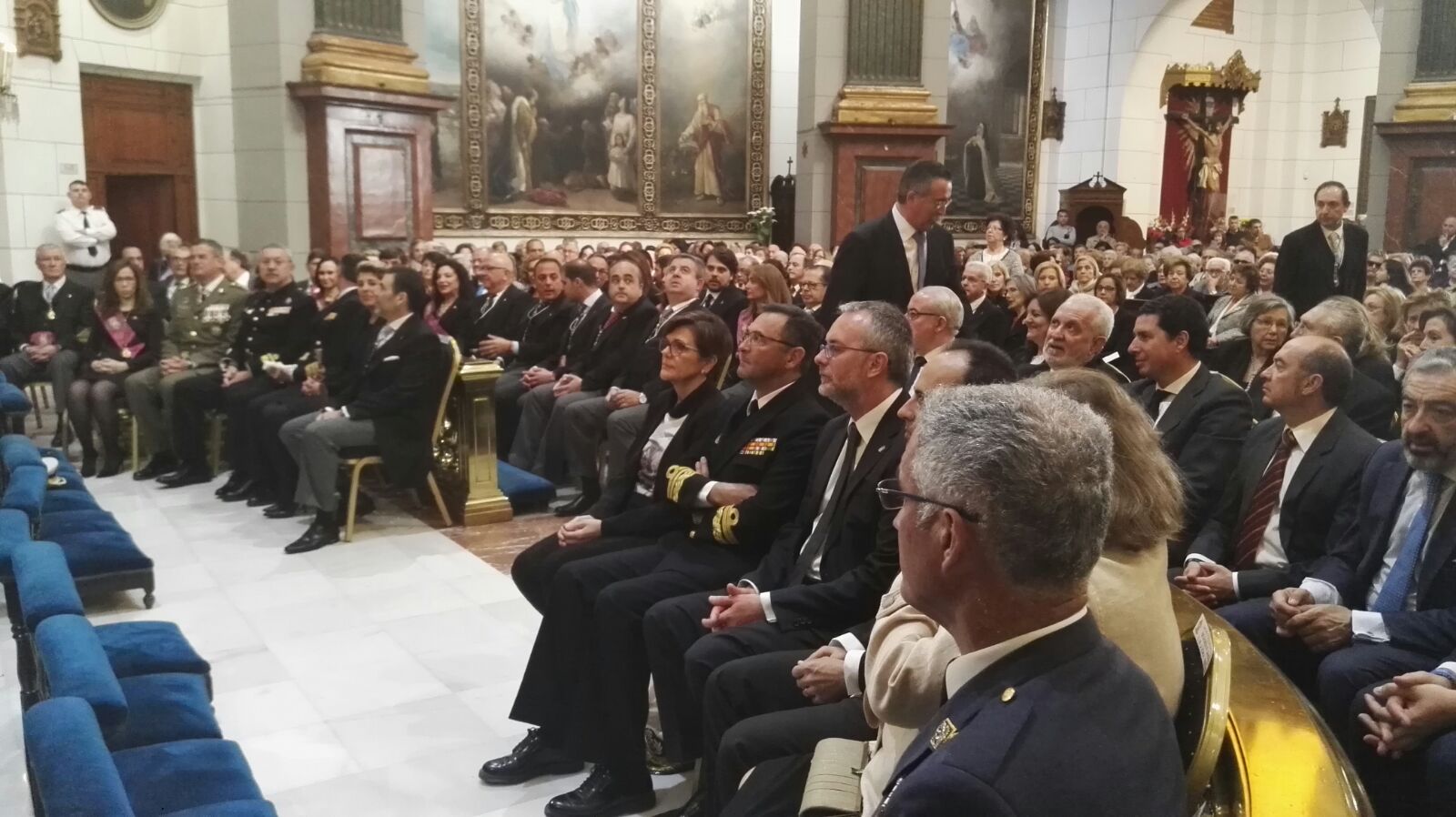 Misa solemne en honor a la Patrona de Cartagena, la Virgen de la Caridad