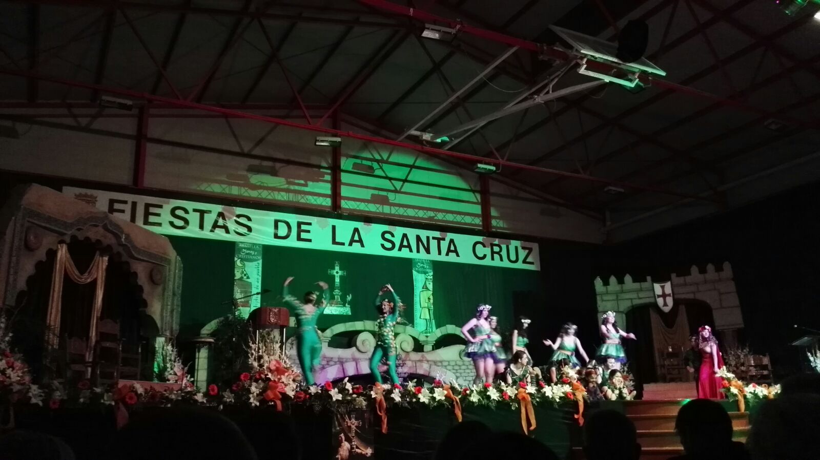 Acto de coronación de las reinas y pregón de fiestas de Abanilla