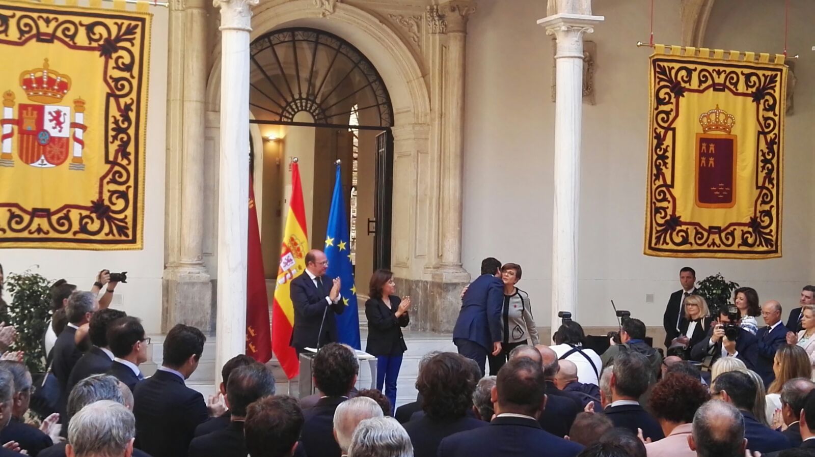 Toma de posesión de Fernando López Miras como nuevo presidente de la Comunidad Autónoma de la Región de Murcia