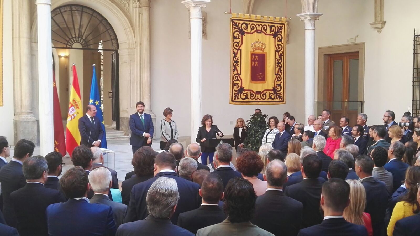 Toma de posesión de Fernando López Miras como nuevo presidente de la Comunidad Autónoma de la Región de Murcia