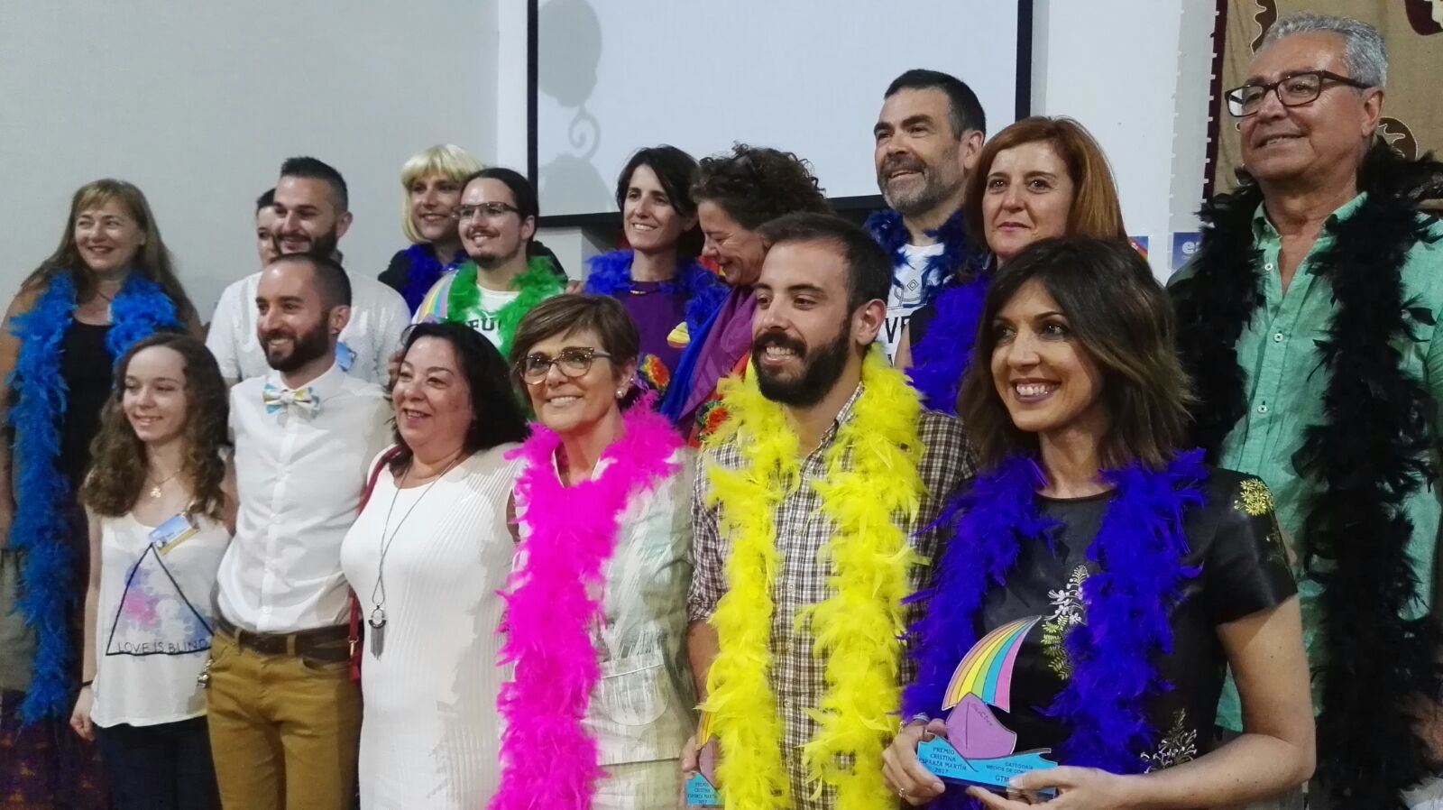 La Asamblea recibe el premio Cristina Esparza Martín de Colectivo Galactyco