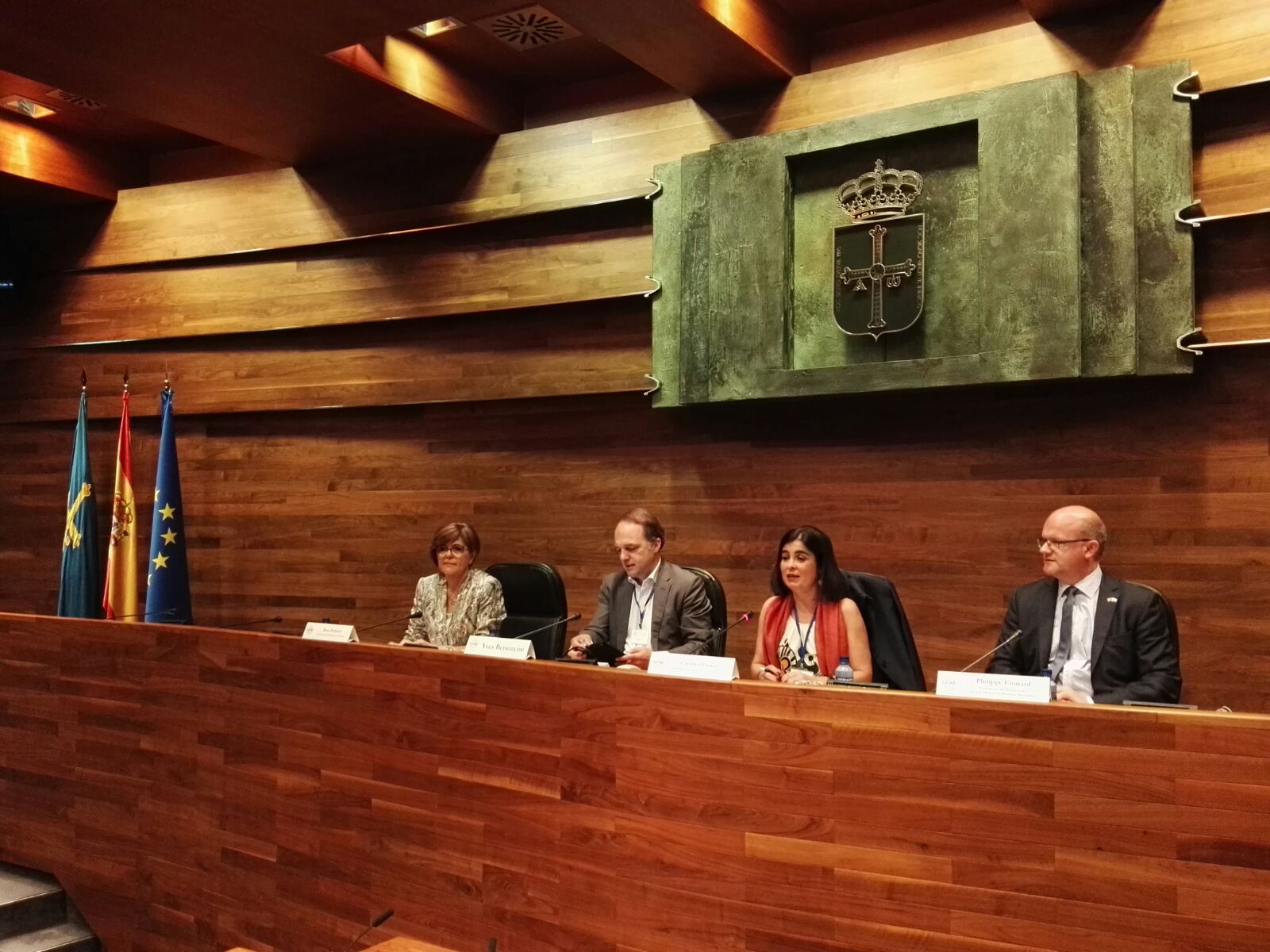 La presidenta de la Asamblea Regional, Rosa Peñalver, interviene en el panel de la CALRE 'Responder al escéptico'