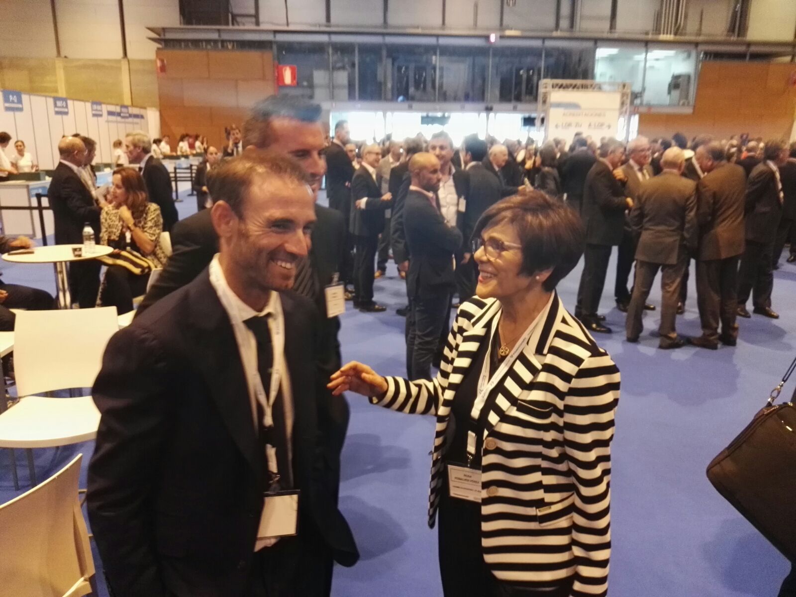 La presidenta de la Asamblea, Rosa Peñalver, en el encuentro 'El Corredor Mediterráneo:Una realidad inaplazable'
