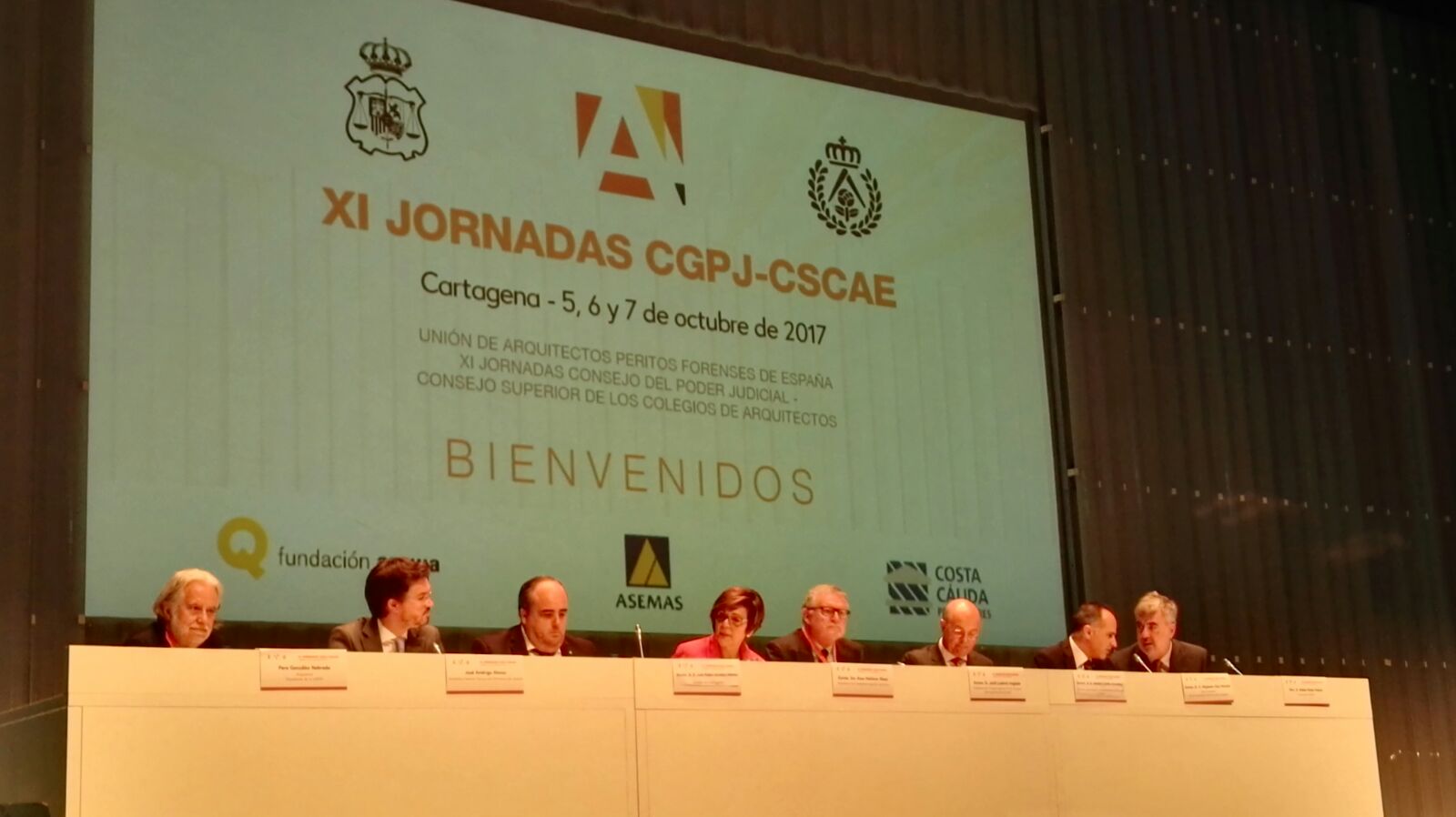 La presidenta de la Asamblea, Rosa Peñalver, ha inaugurado las XI Jornadas entre CGPJ CSCAE