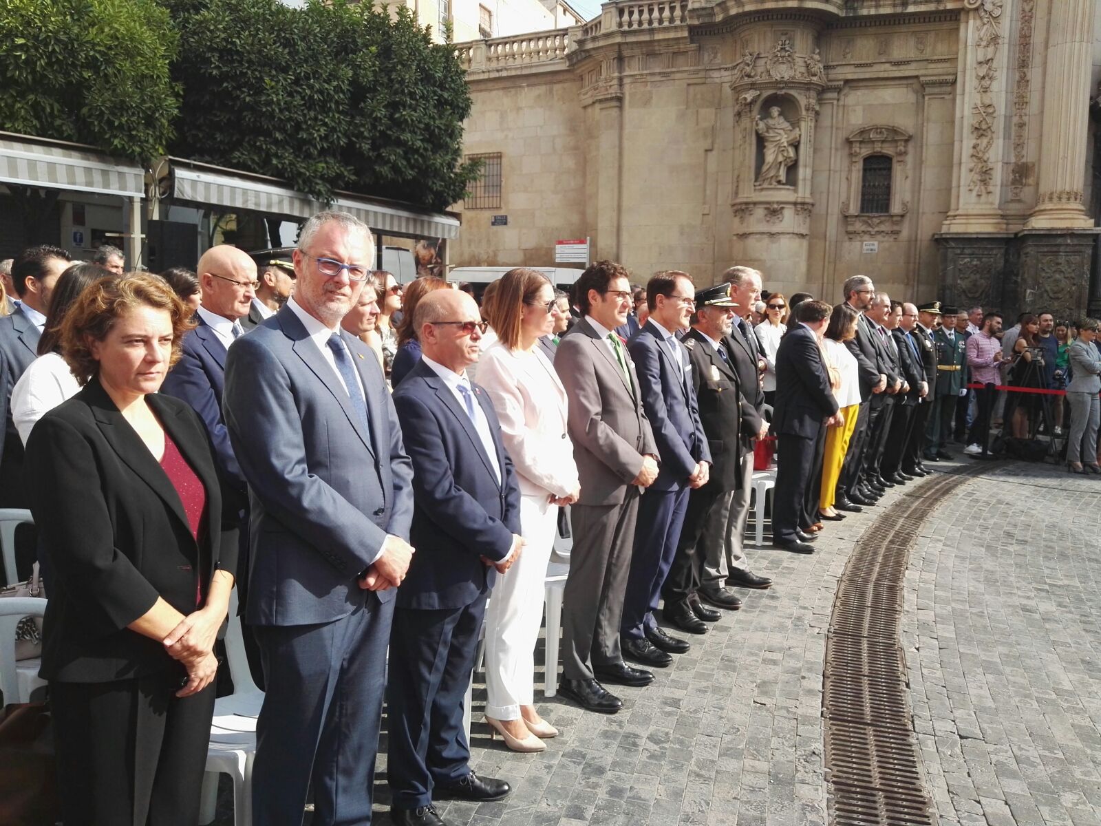La Asamblea Regional de Murcia acompaña a la Guardia Civil en la celebración de su Patrona