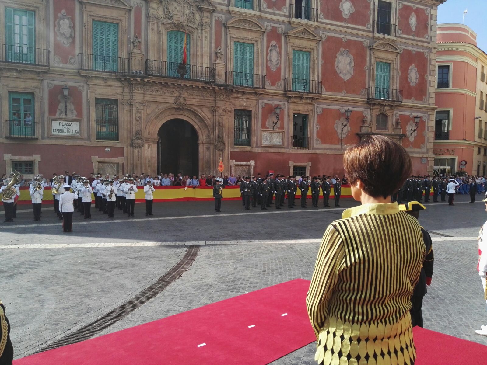 La Asamblea Regional de Murcia acompaña a la Guardia Civil en la celebración de su Patrona