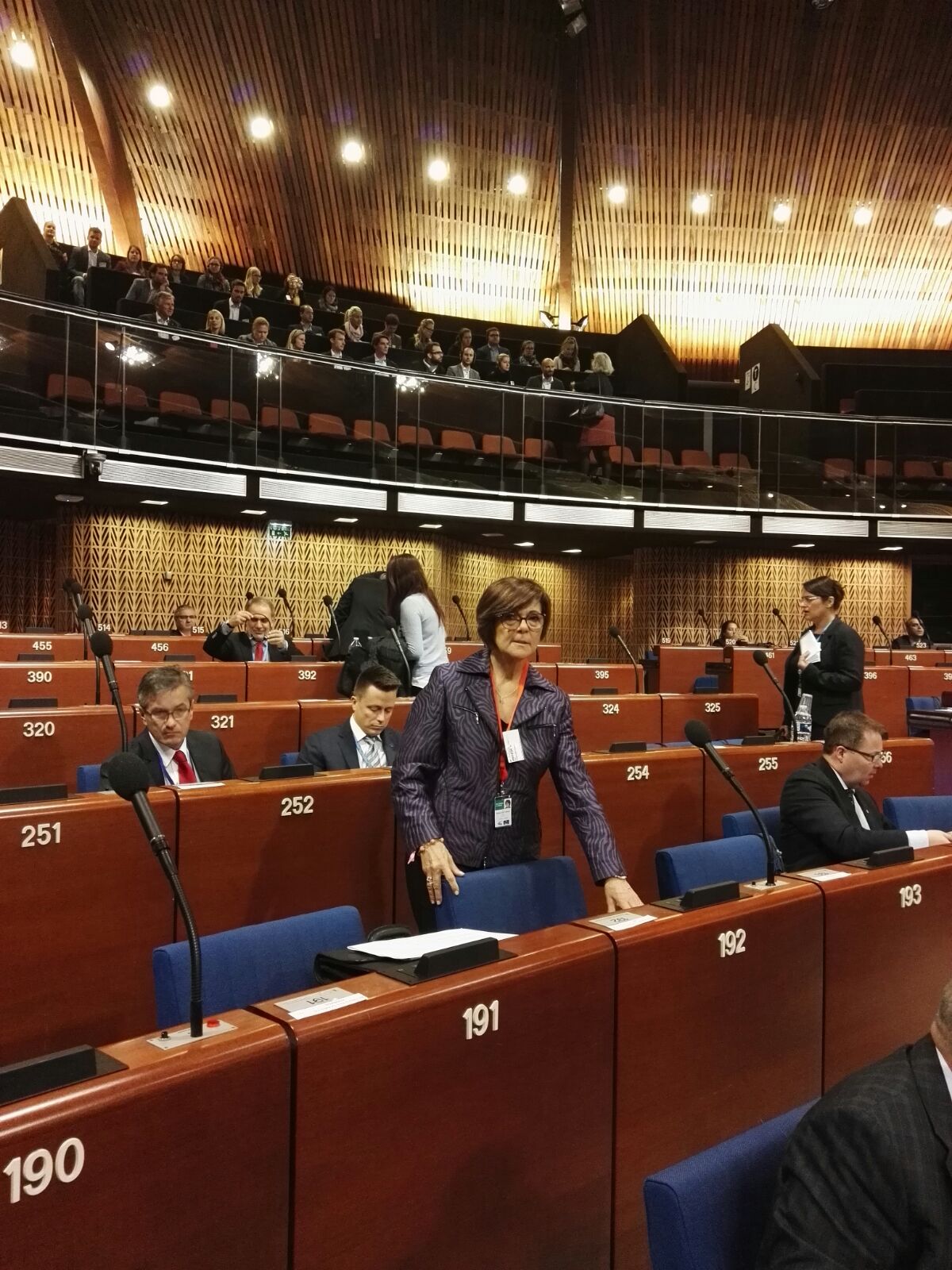 La presidenta de la Asamblea Regional, Rosa Peñalver, ha asistido al Congreso del Consejo de Europa