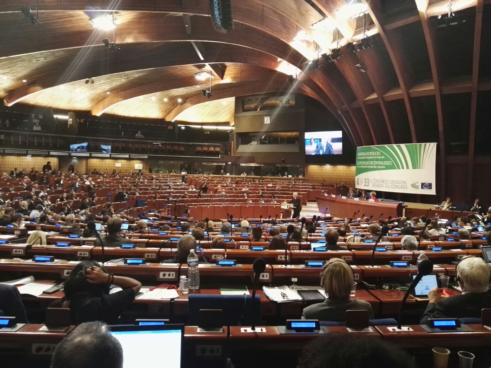La presidenta de la Asamblea Regional asiste a la trigésima reunión del Congreso de Poderes Locales y Regionales de Europa, CPLRE