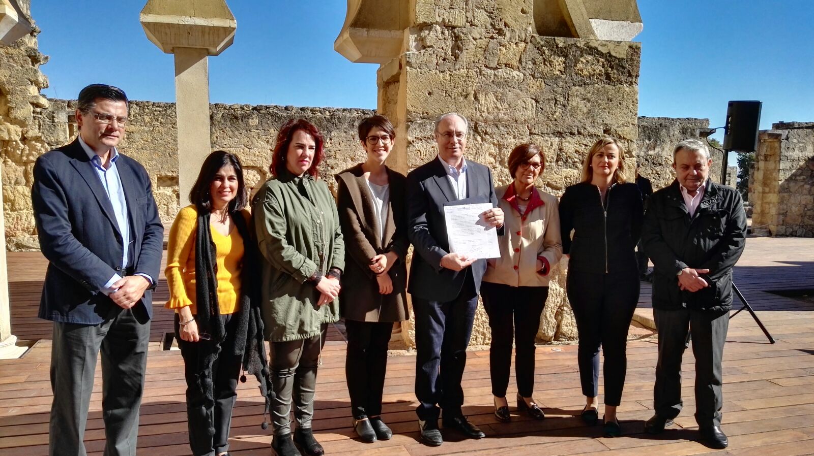 La Conferencia de Presidentes de Parlamentos Autonómicos (Coprepa) ha expresado su apoyo a la candidatura de la ciudad califal de Medina Azahara a Patrimonio Mundial de la Unesco