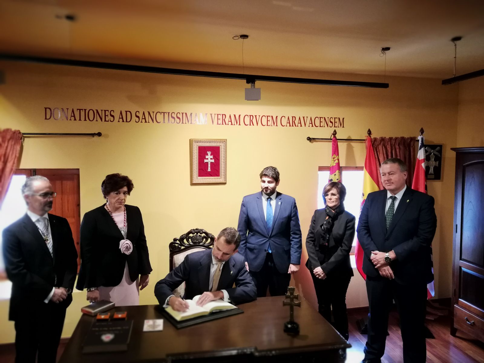 Visita de los Reyes de España a Caravaca de la Cruz