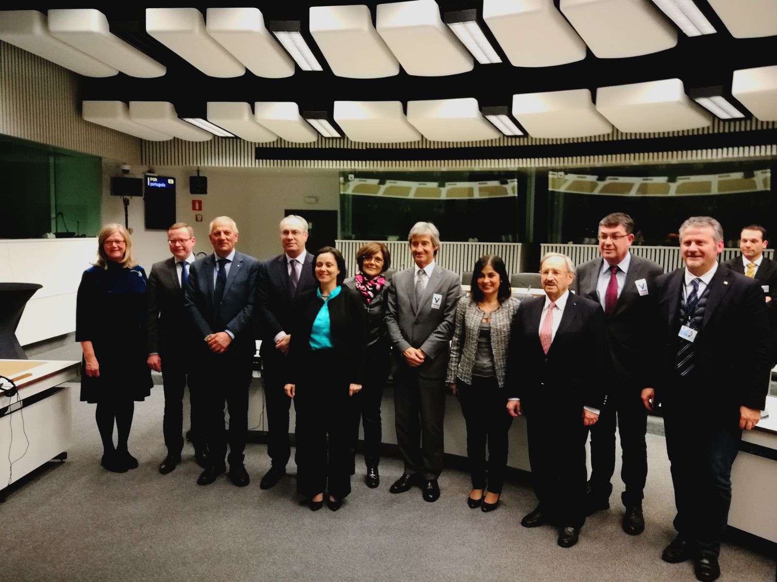 La presidenta de la Asamblea Regional, Rosa Peñalver, presenta en Bruselas su plan de trabajo sobre Igualdad de Género