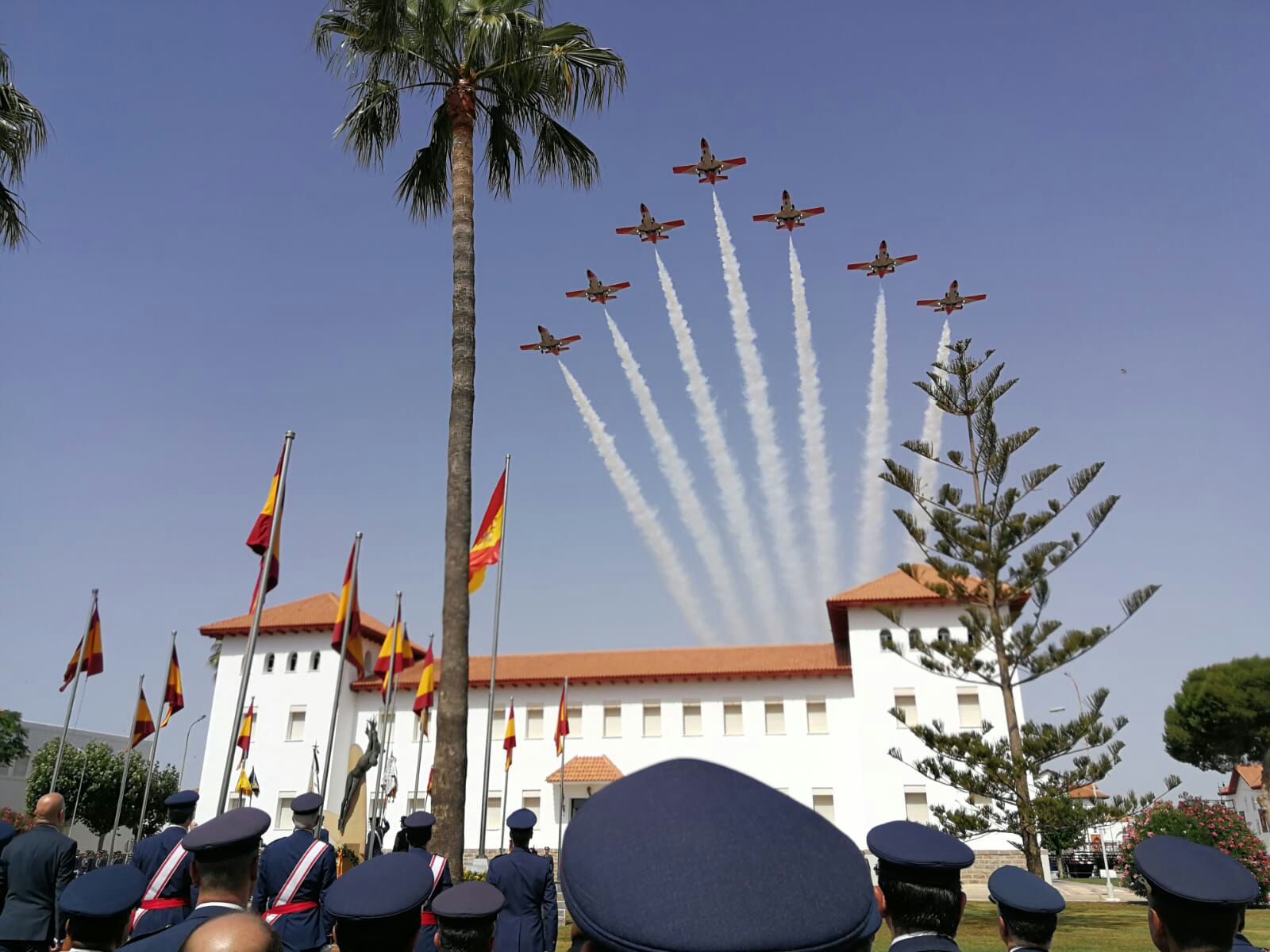 Entrega de Reales Despachos a las nuevas promociones de la Academia General del Aire de San Javier