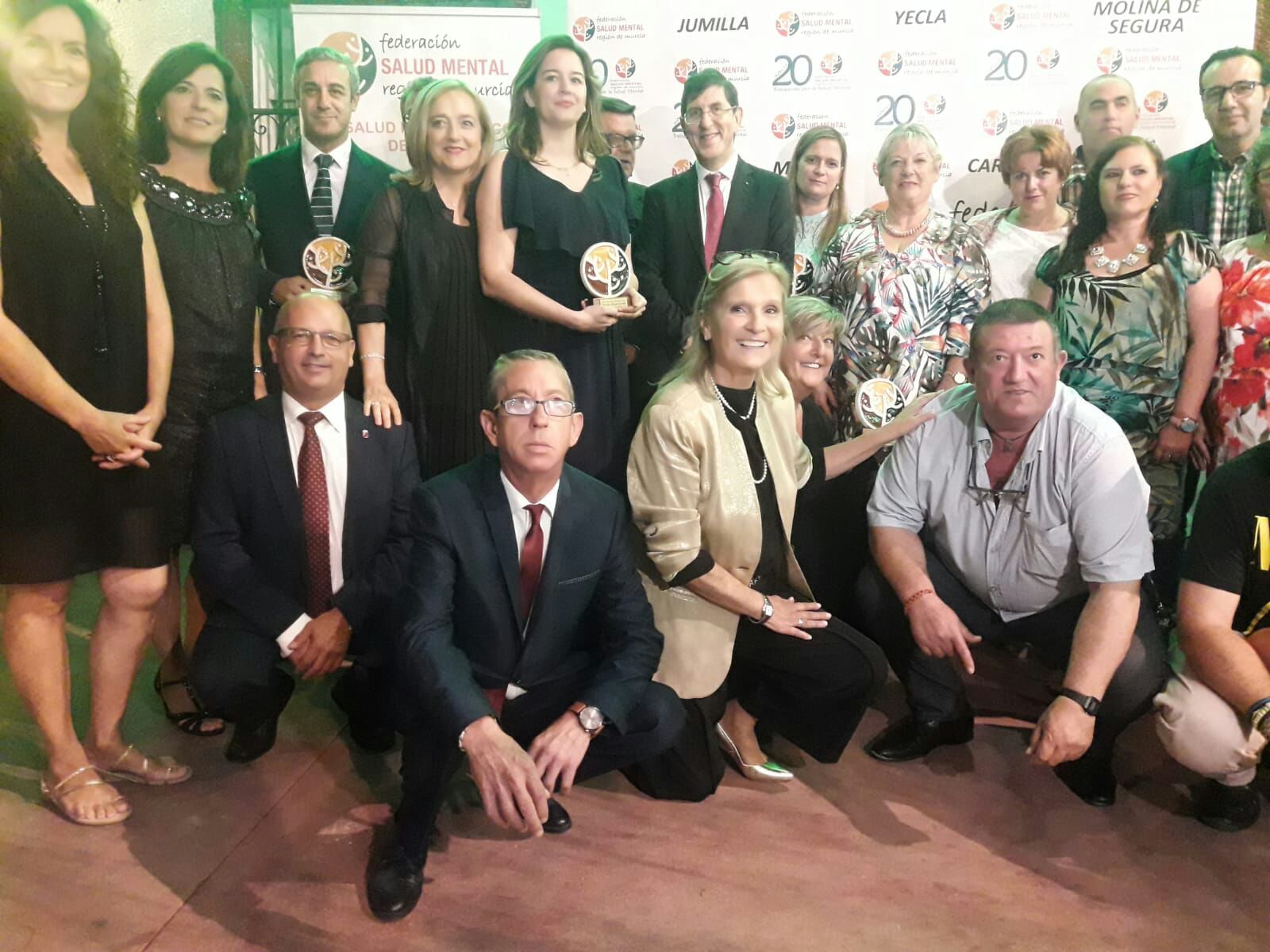 La Comisión Especial de Discapacidad, distinguida por la Federación de Salud Mental Región de Murcia