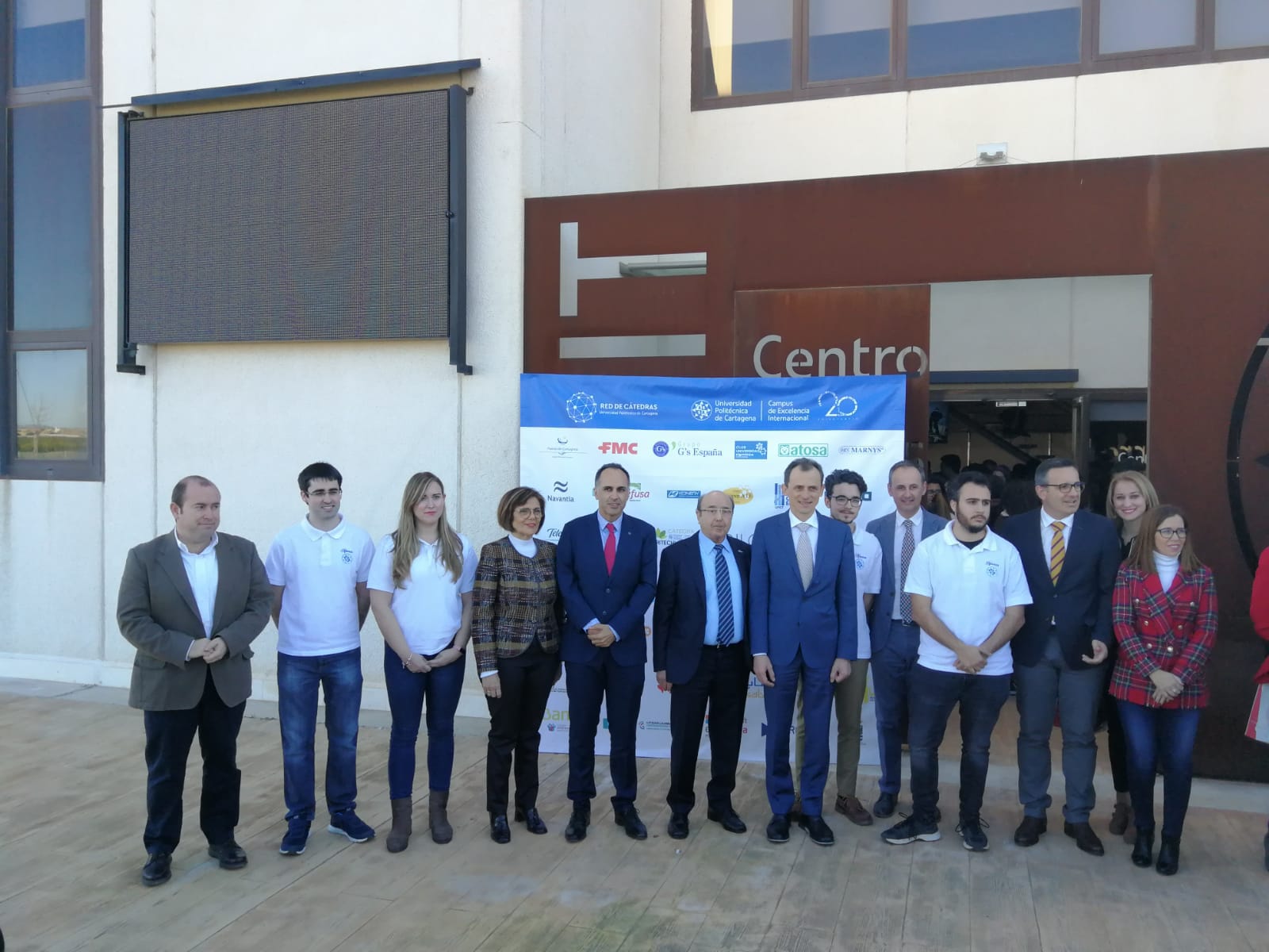 Visita del ministro de Ciencia, Innovación y Universidades, Pedro Duque, al Parque Tecnológico de Fuente Álamo