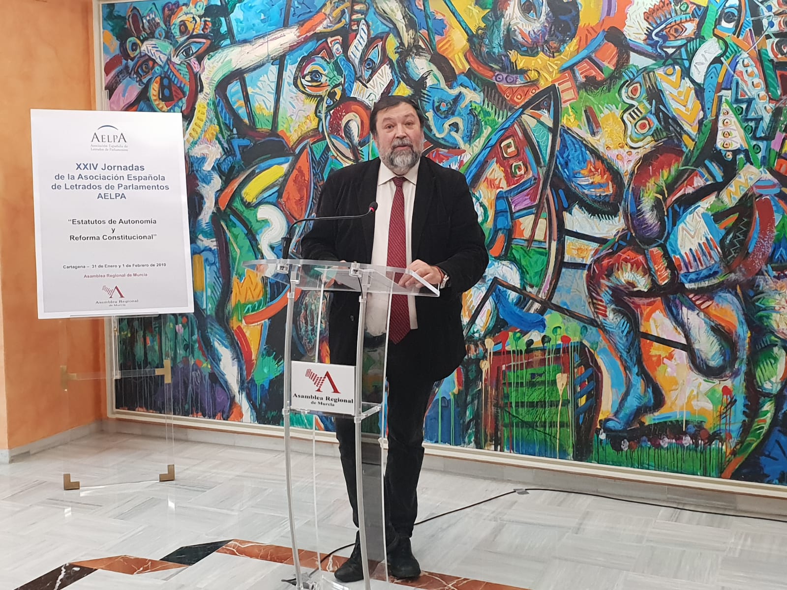 XXIV Jornadas de la Asociación Española de Letrados de Parlamentos, AELPA, en la Asamblea Regional