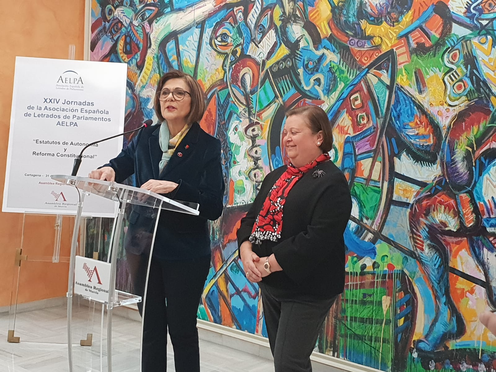 XXIV Jornadas de la Asociación Española de Letrados de Parlamentos, AELPA, en la Asamblea Regional