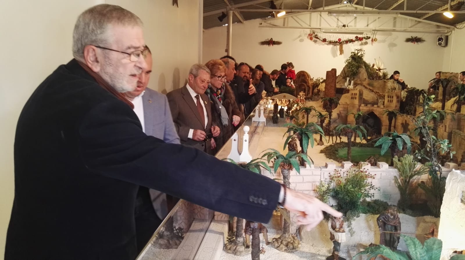 El Belén se compone de unas dos mil figuras de Galán y Manuel Nicolás Almansa