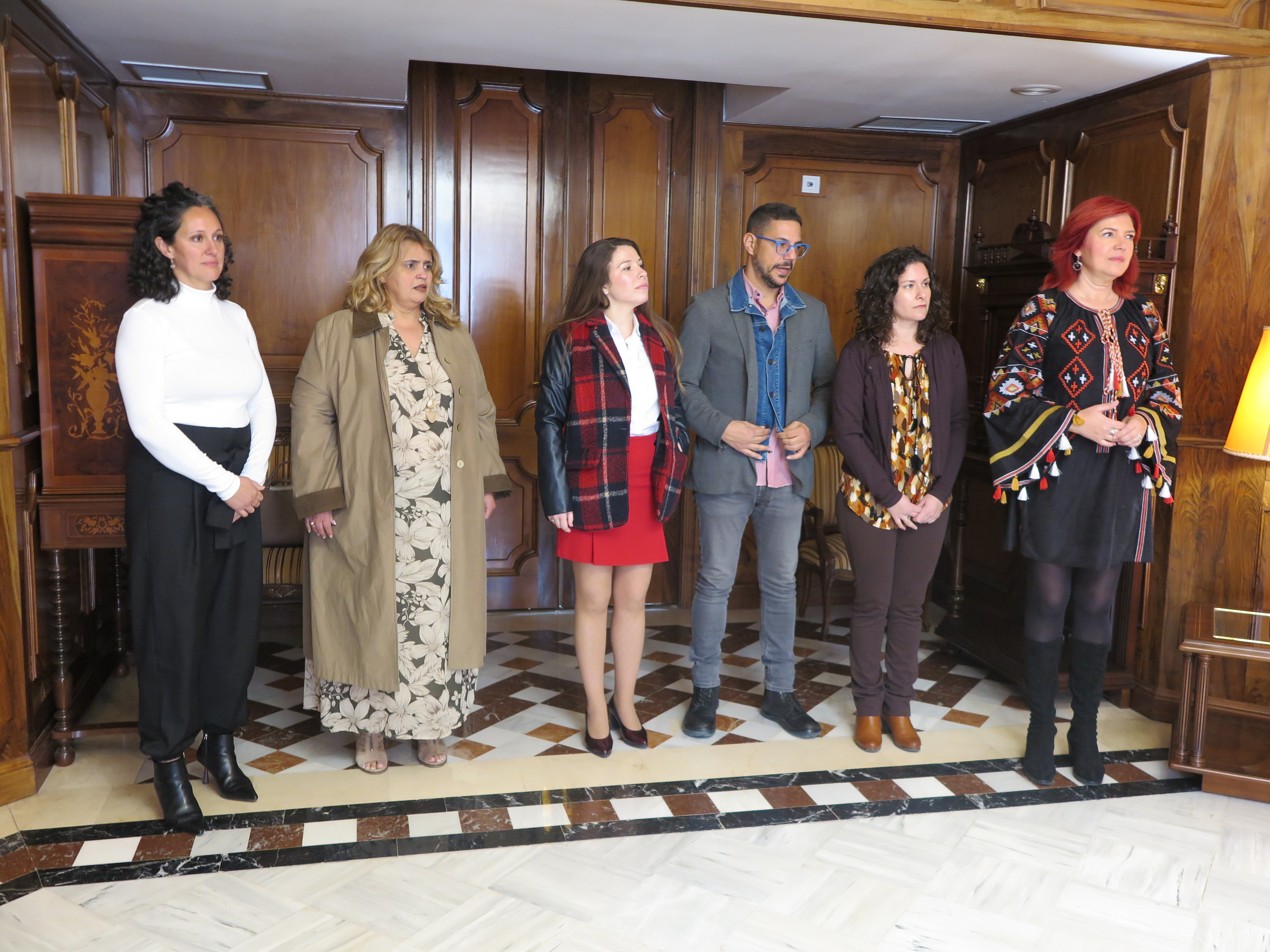 El presidente de la Asamblea recibe a la nueva Junta Directiva del Colegio Oficial de Enfermería de la Región de Murcia