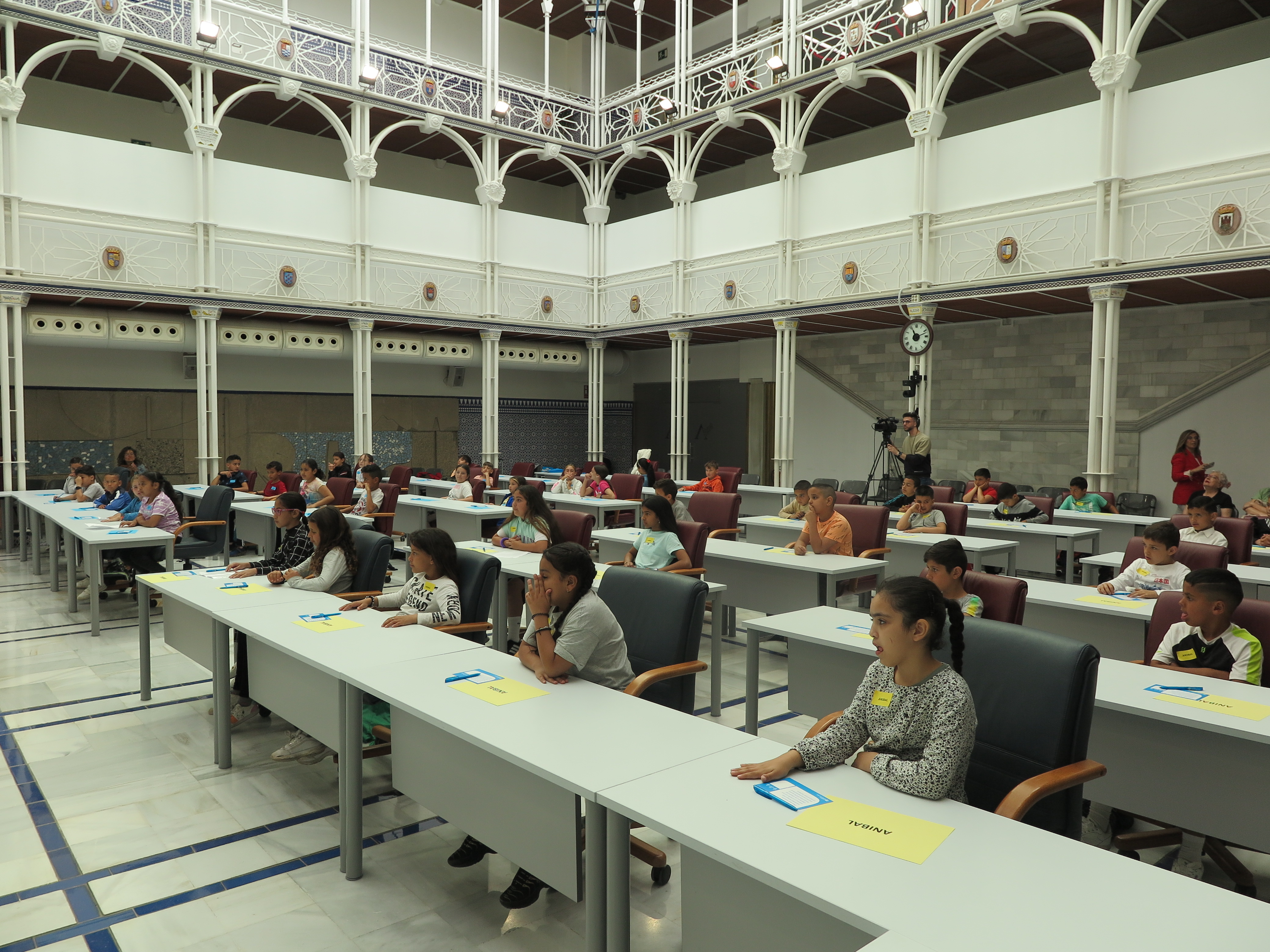Pleno Infantil de Aldeas Infantiles SOS en la Asamblea Regional de Murcia