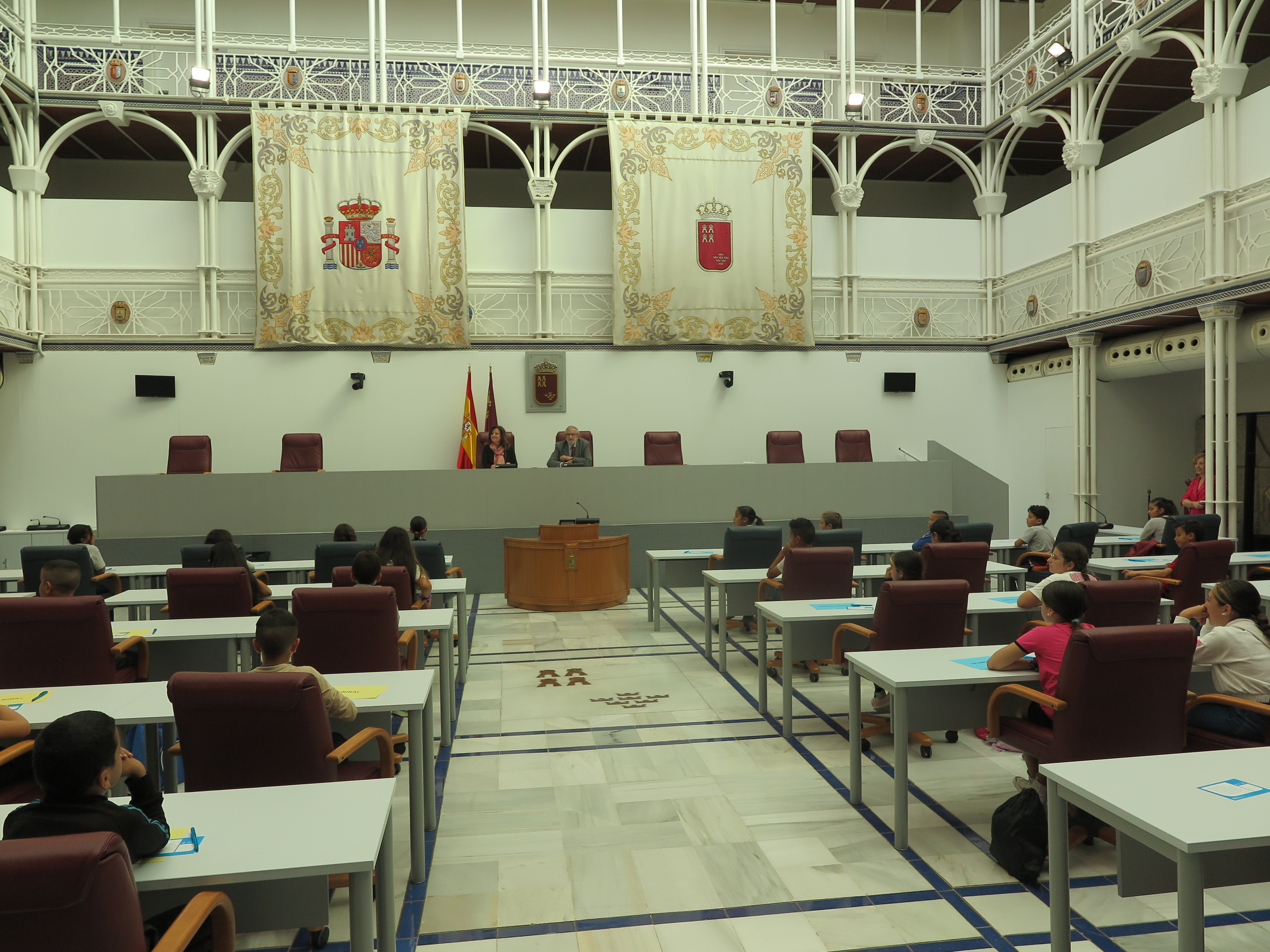 Pleno Infantil de Aldeas Infantiles SOS en la Asamblea Regional de Murcia