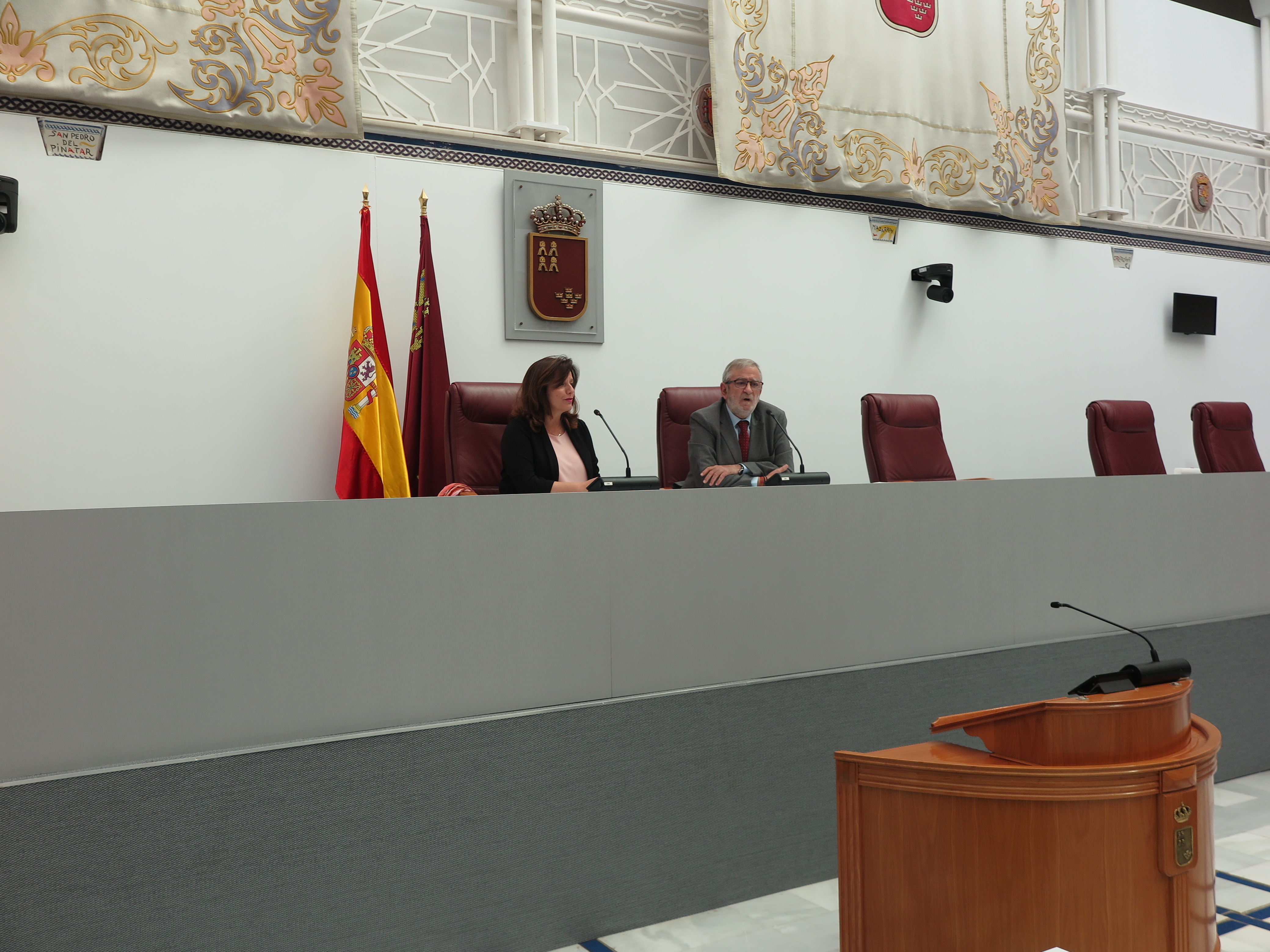 Pleno Infantil de Aldeas Infantiles SOS en la Asamblea Regional de Murcia